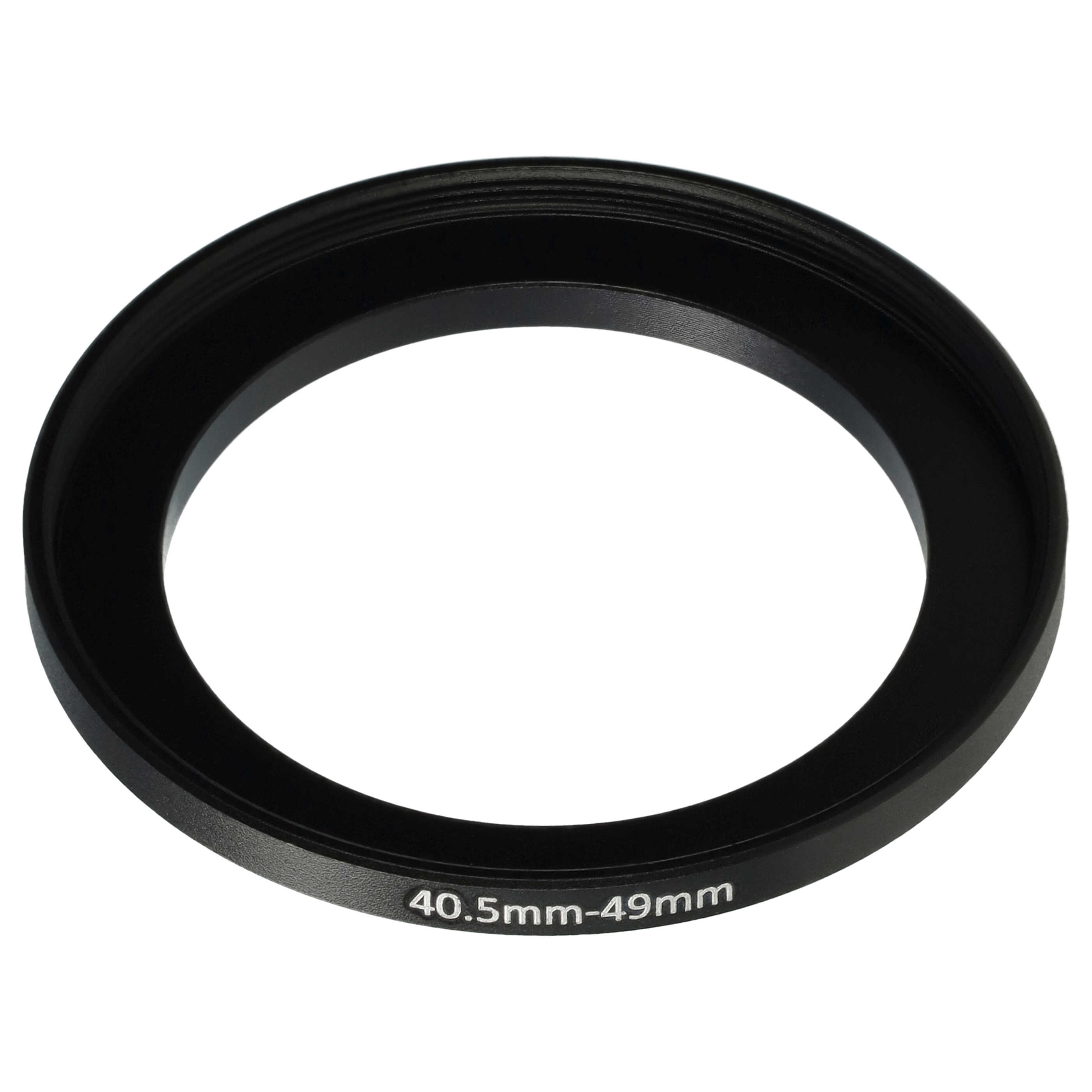 Step-Up-Ring Adapter 40,5 mm auf 49 mm passend für diverse Kamera-Objektive - Filteradapter