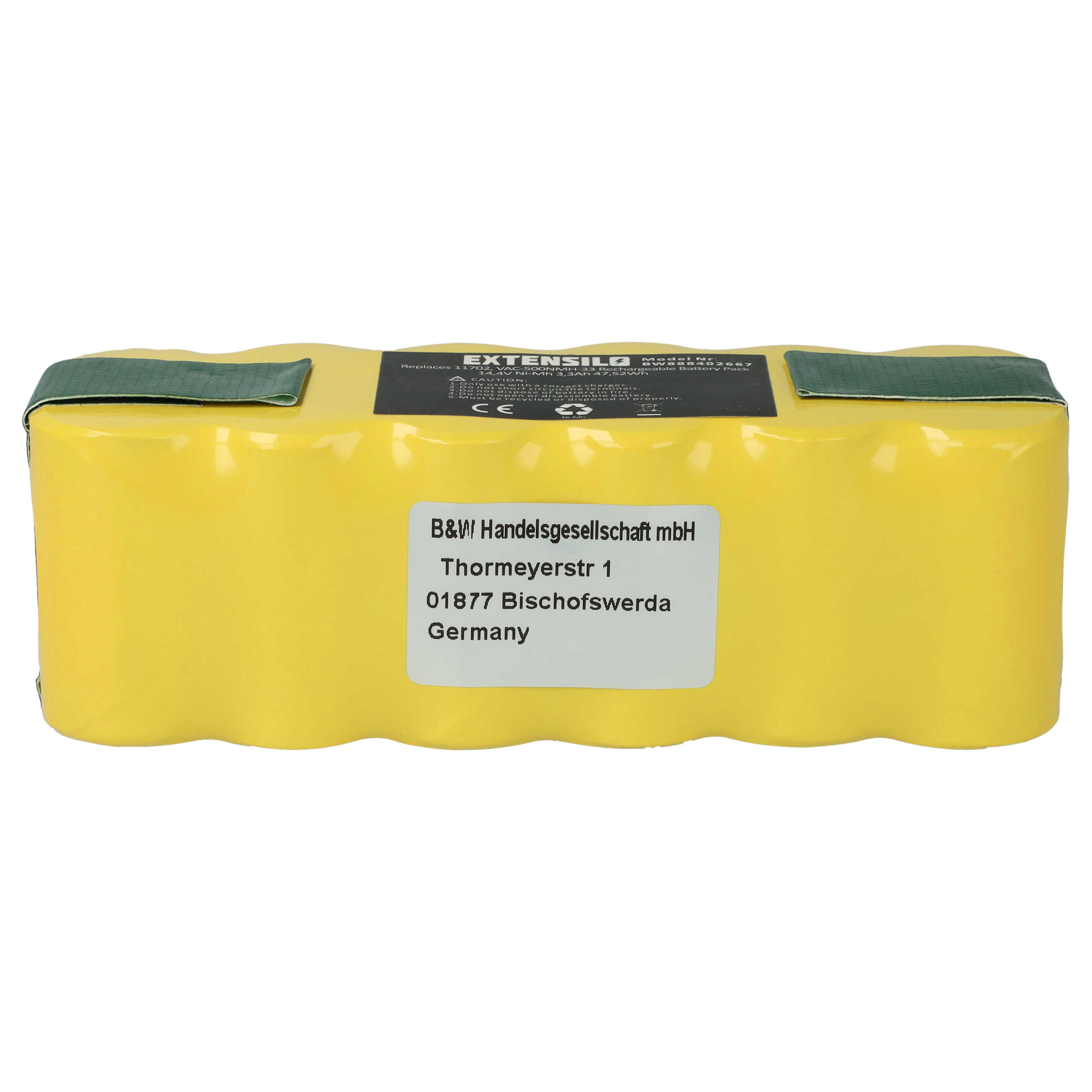 Battery Replacement for 11702, 80501e, 80601, 11702, 68939, 80501, 855714, 4419696 for - 3300mAh, 14.4V, NiMH