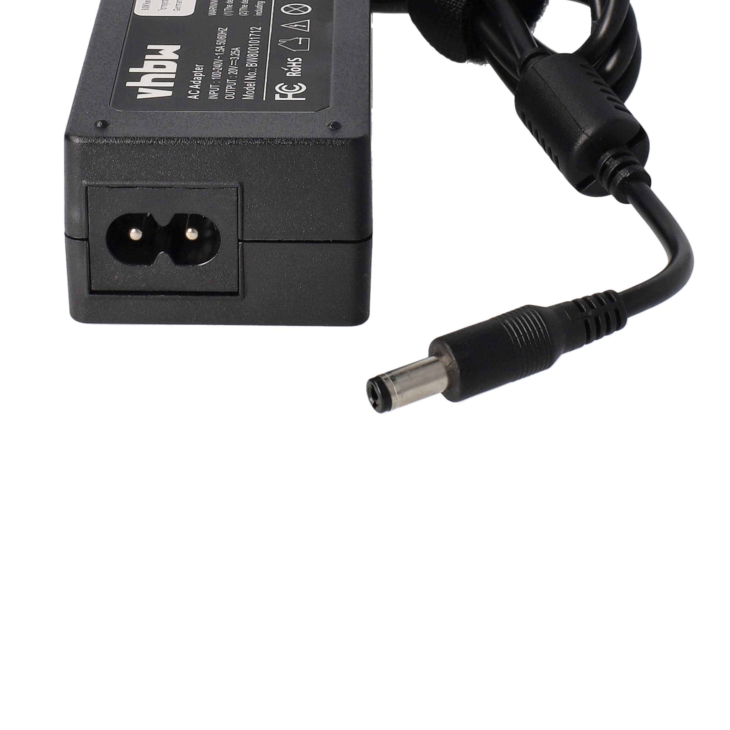 Mains Power Adapter replaces Fujitsu-Siemens FSC0335A2065 for PolkNotebook etc., 65 W