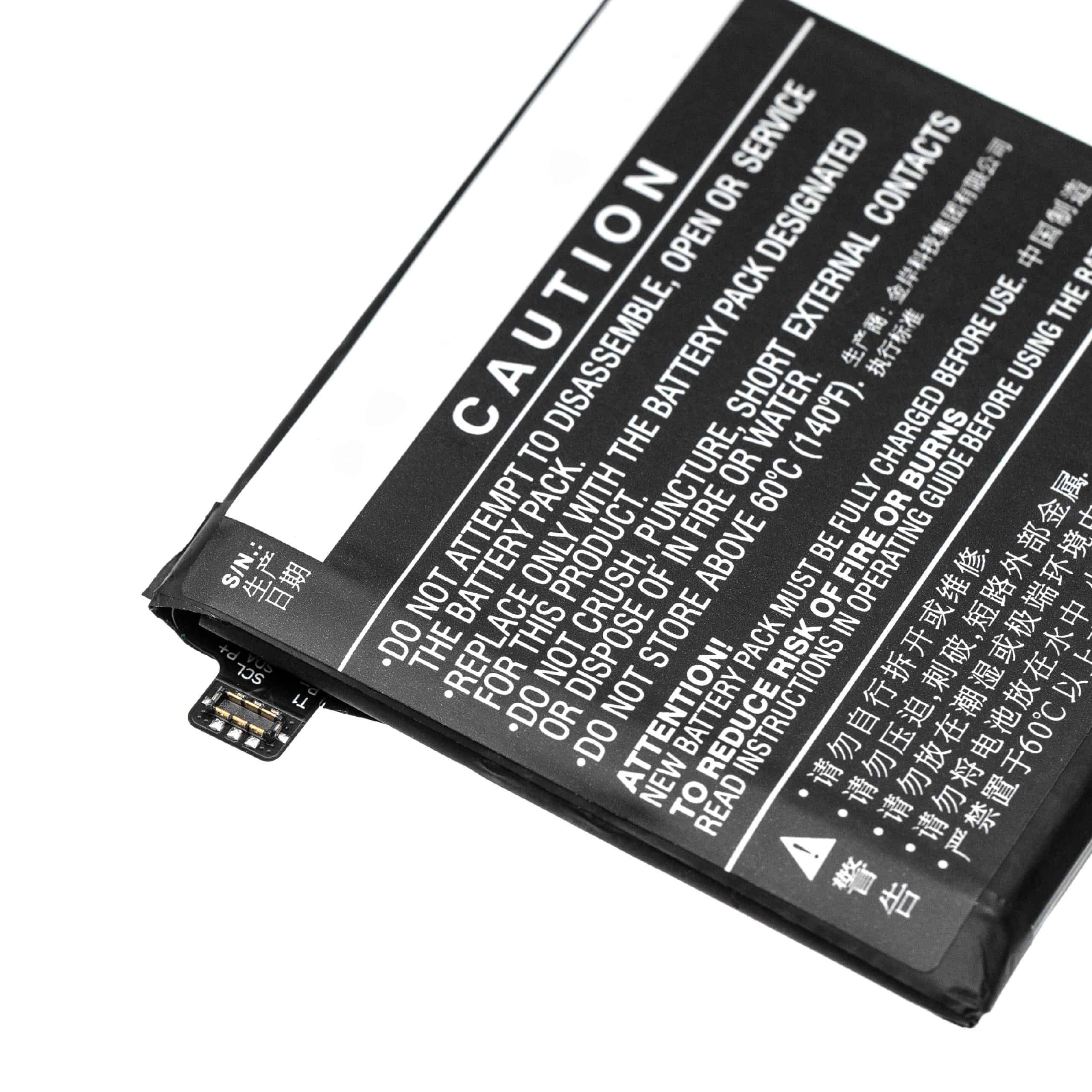 Batterie remplace OnePlus BLP699 pour téléphone portable - 3900mAh, 3,85V, Li-polymère
