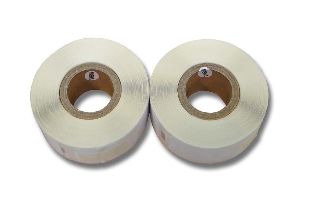 2x Etiketten als Ersatz für Dymo 11352 Etikettendrucker - 25mm x 54mm