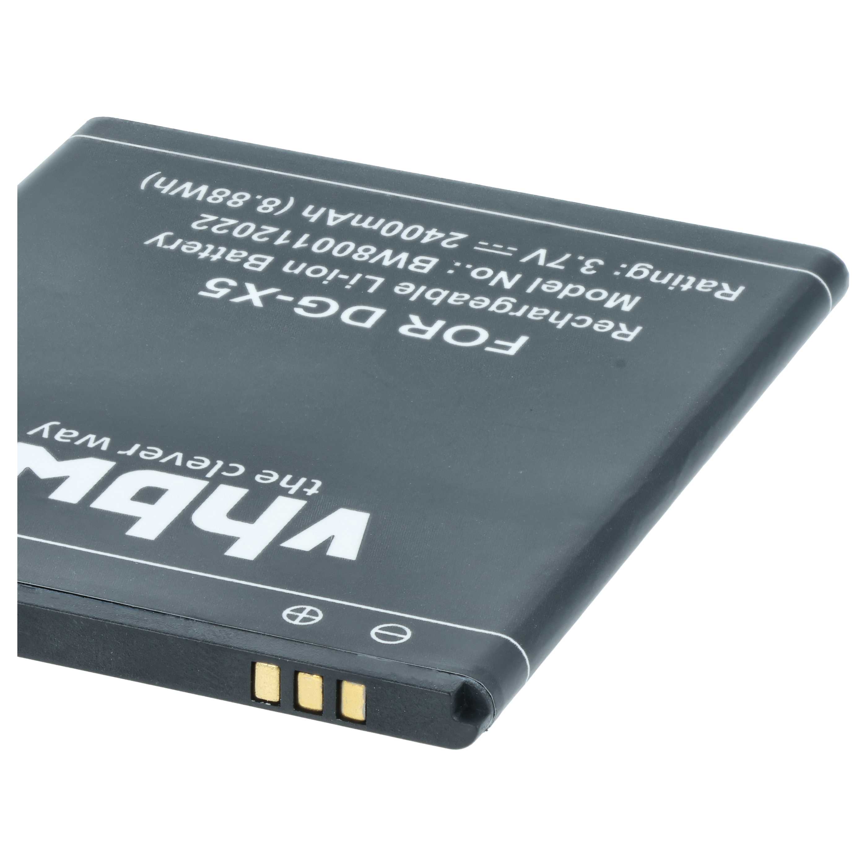 Akumulator do telefonu smartfona zamiennik YM0910X5000650 - 2400 mAh 3,7 V Li-Ion