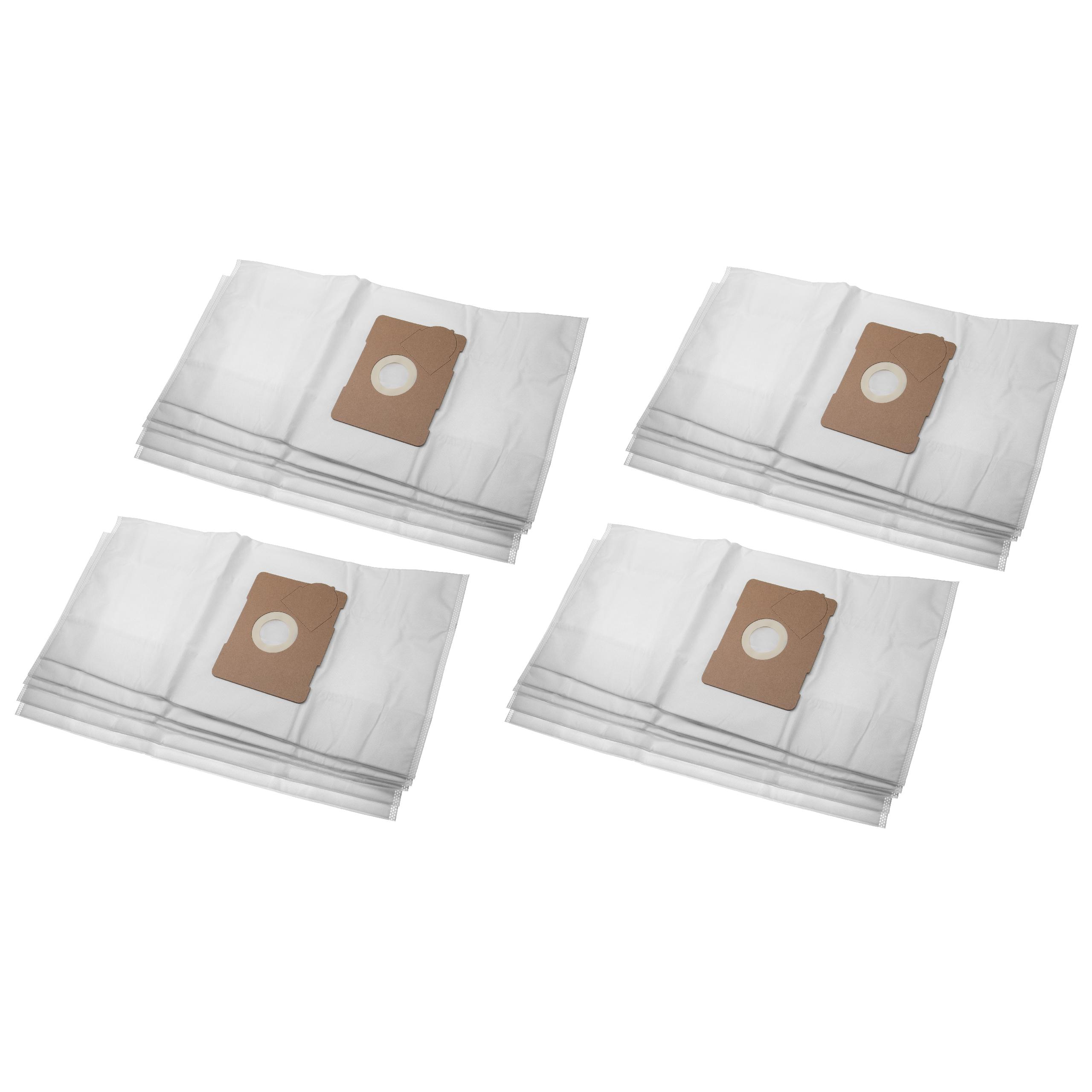 20x Sac filtrant remplace Protool Festool 633582 pour appareil d'aspiration Protool Festool - microfibre