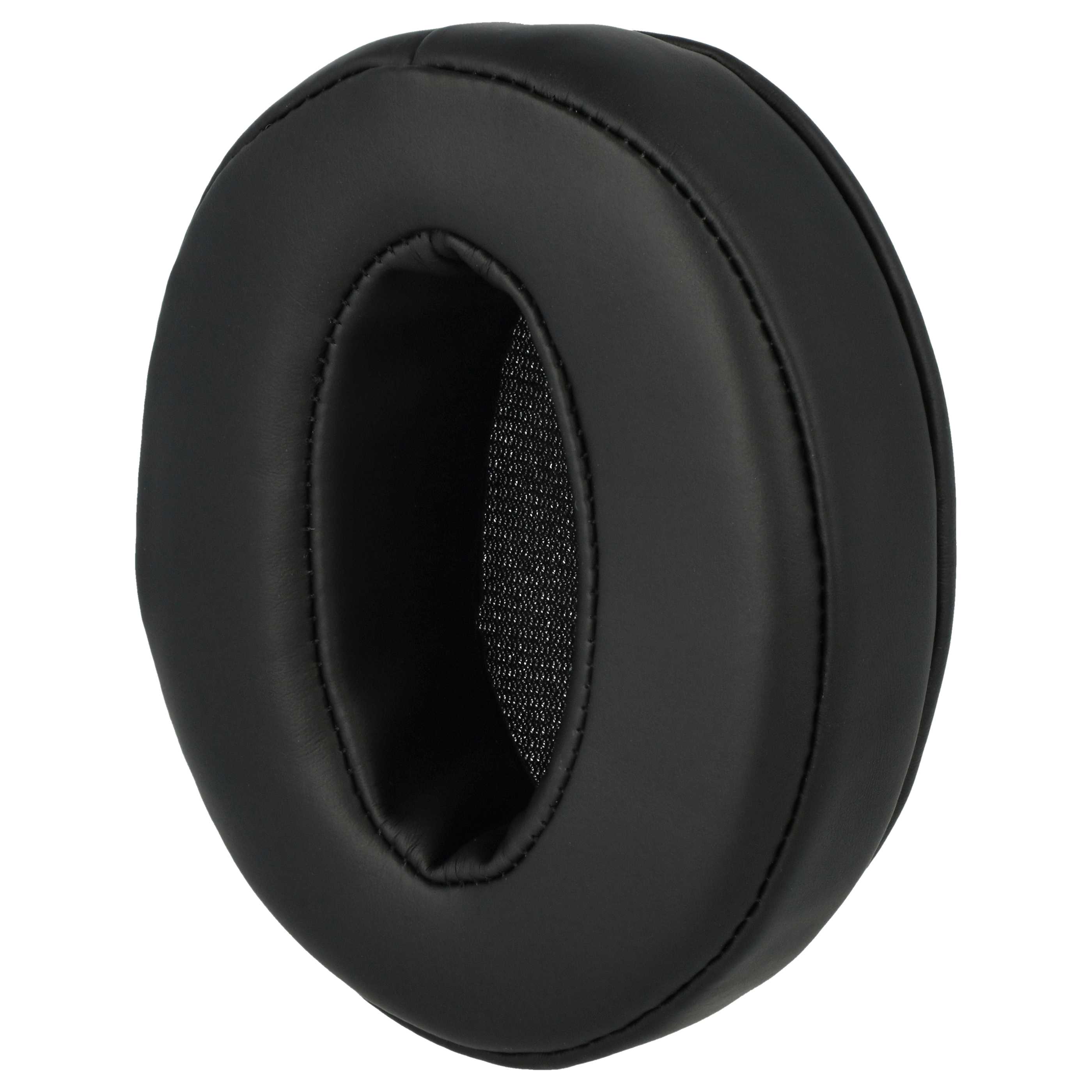 2x Ear Pads suitable for Sennheiser HD 350BT Headphones etc. - foam / synthetic leather, 30 mm thick