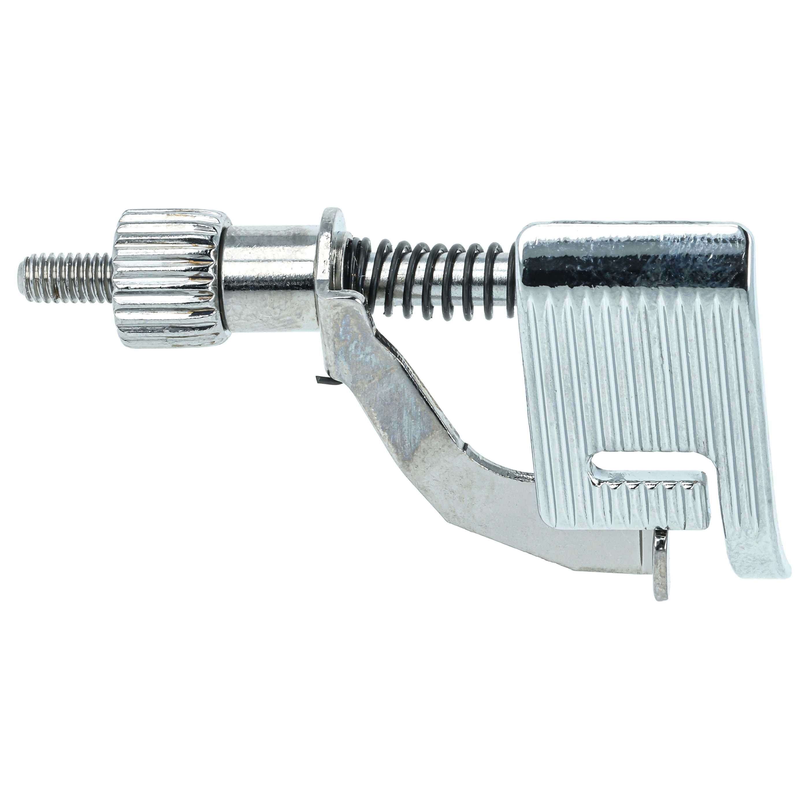 Blind stitch presser foot for various sewing machines