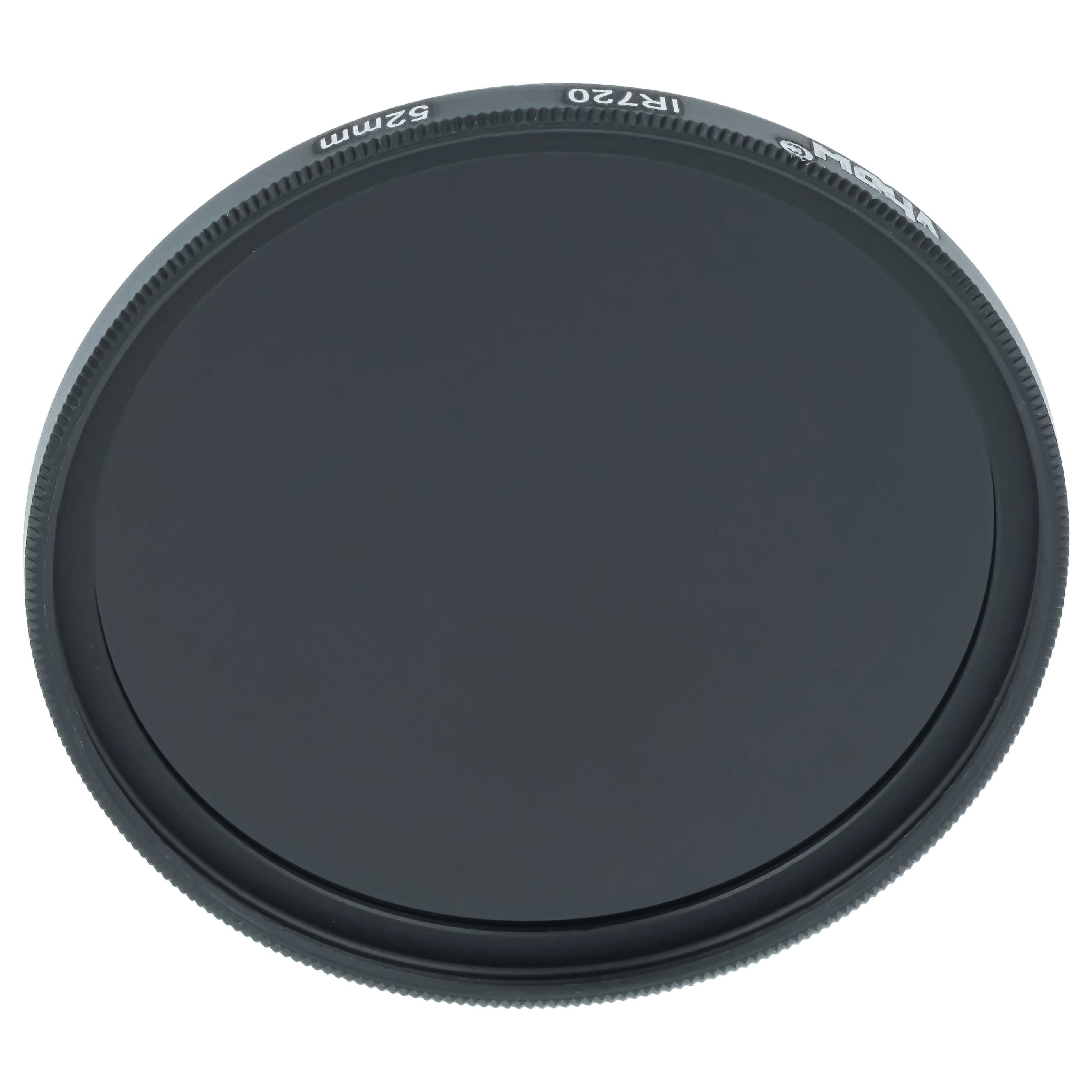 Filtr podczerwieni 720nm na obiektyw z gwintem 52 mm - Filtr IR