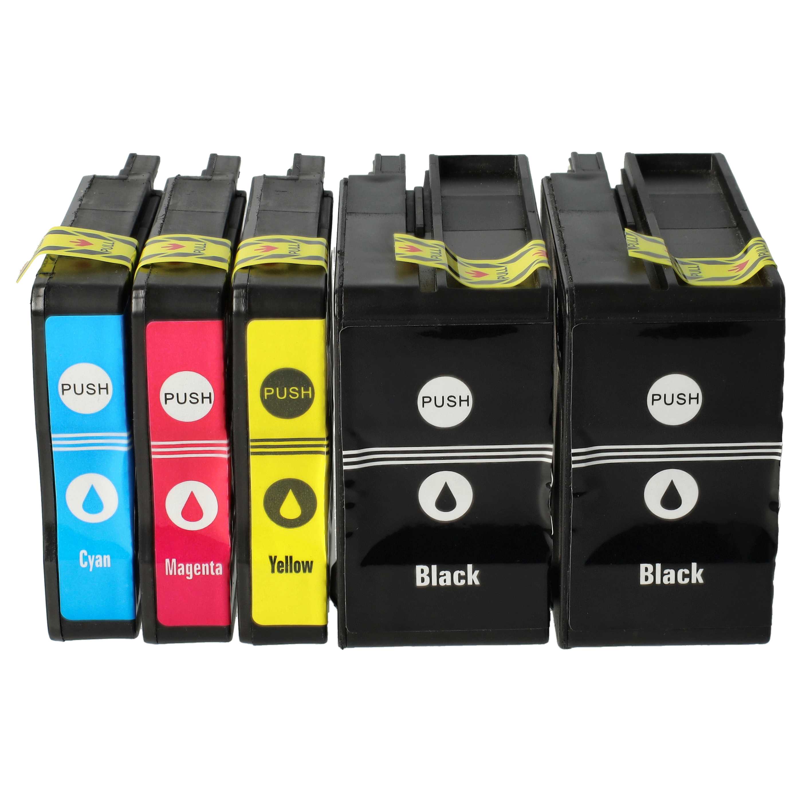 5x Tusze do drukarki HP Officejet 6100 eprinter, 6600 E-ALL-IN-ONE, 6700 Premium, 7510 All-In-One 6100 eprinte
