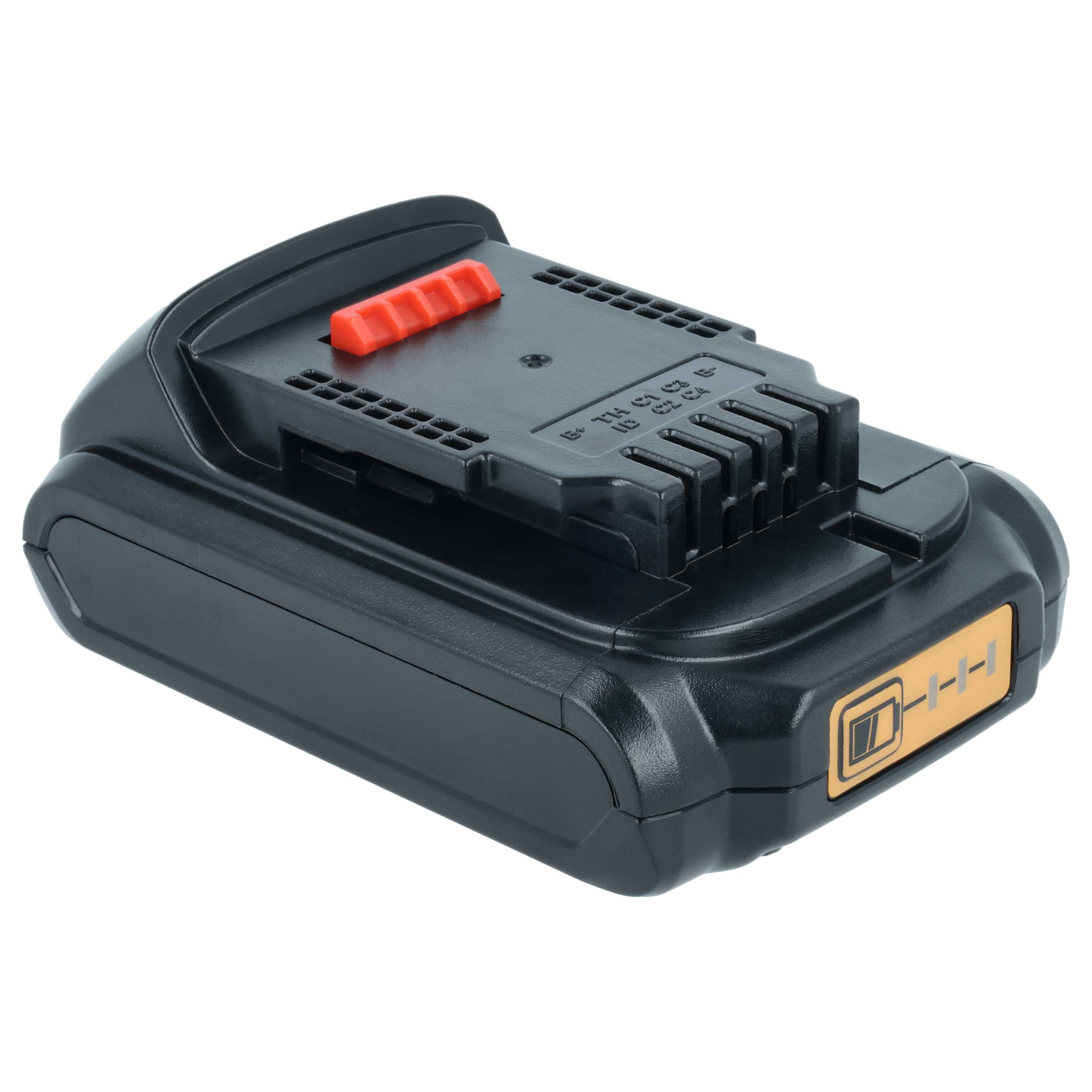 Batterie remplace Dewalt DCB200 outil électrique Dewalt - 2500mAh 20V Li-ion