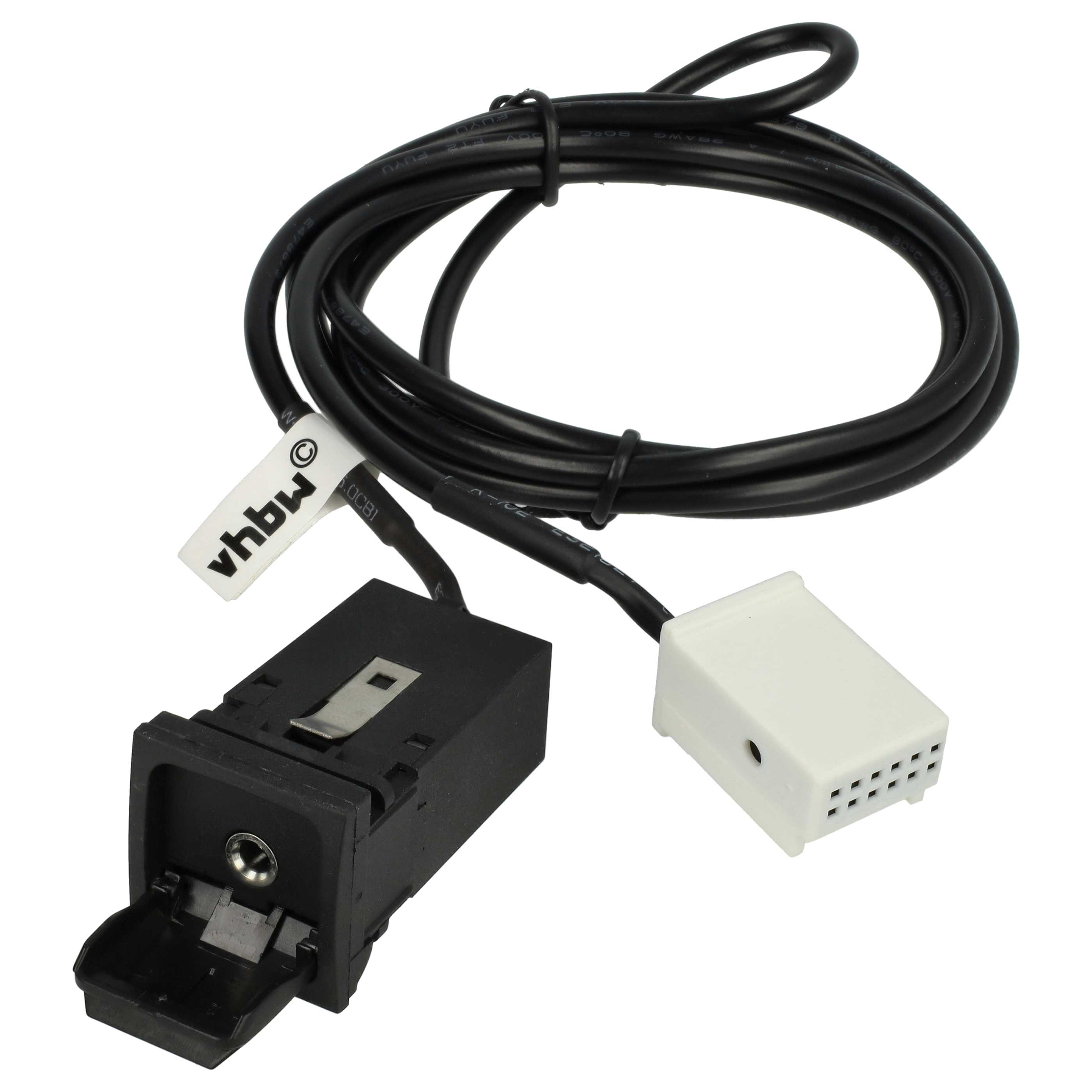 Cavo adattatore audio AUX per VW, Audi Seat Skoda VW RNS310 autoradio ecc - 120cm