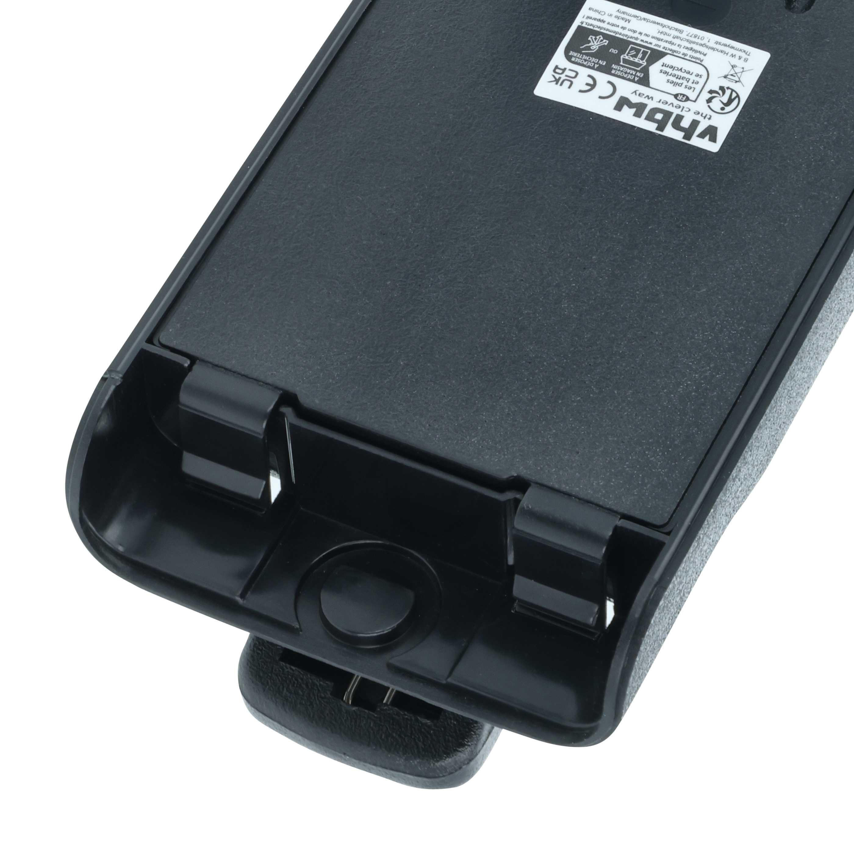 Radio 10x Battery replaces Motorola NTN7143, NTN7143CR, NTN7143B, NTN7143A - 2500 mAh 7.5 V NiMH + Belt Clip