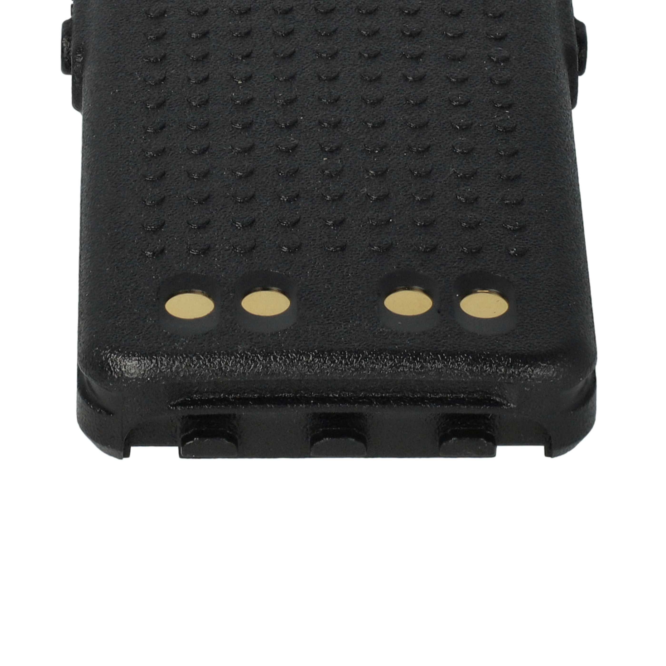 Radio 5x Battery replaces Motorola PMNN4511A, PMNN4440, PMNN4502A, PMNN4440AR - 1600 mAh 7.4 V Li-Ion