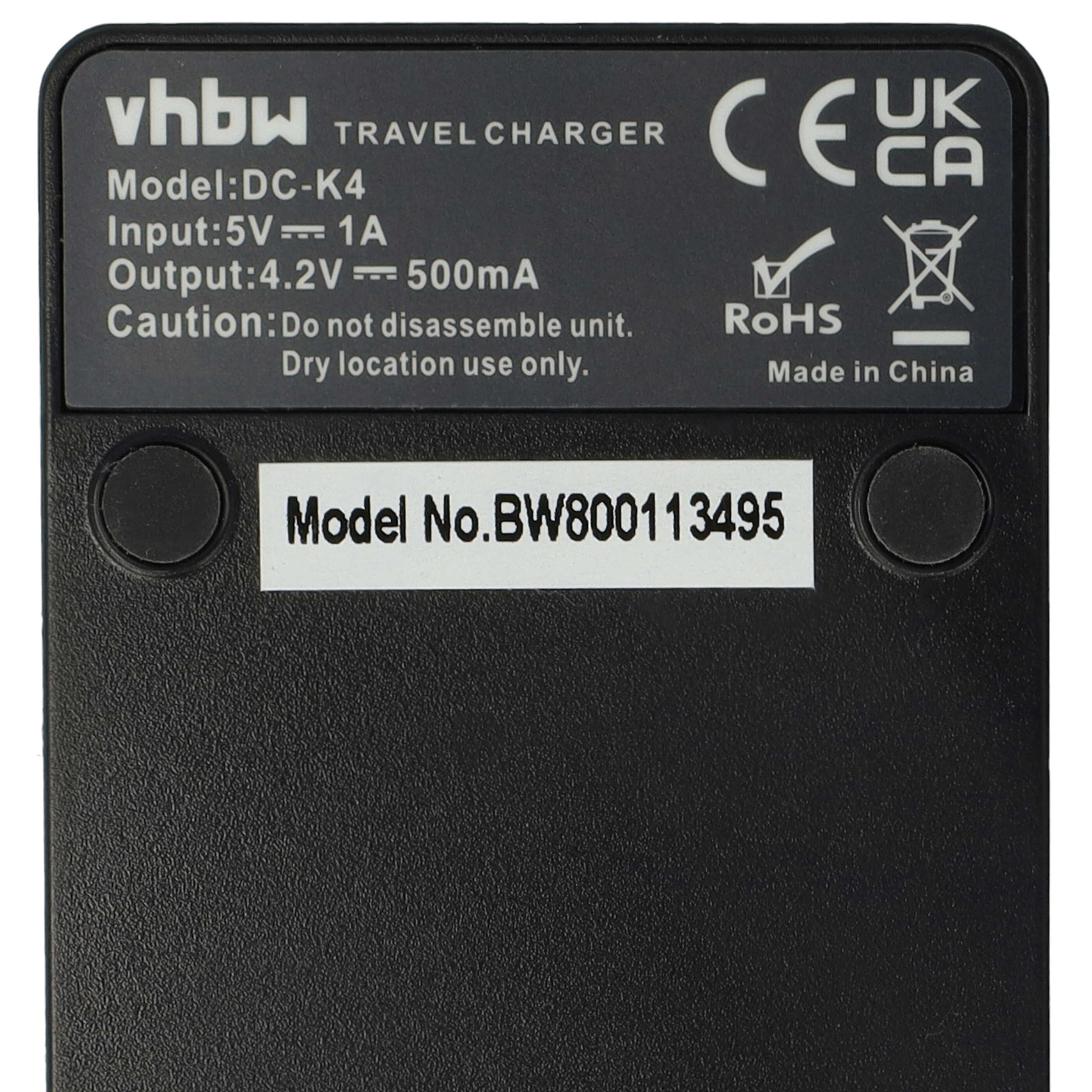 Battery Charger suitable for Maginon Digital Camera - 0.5 A