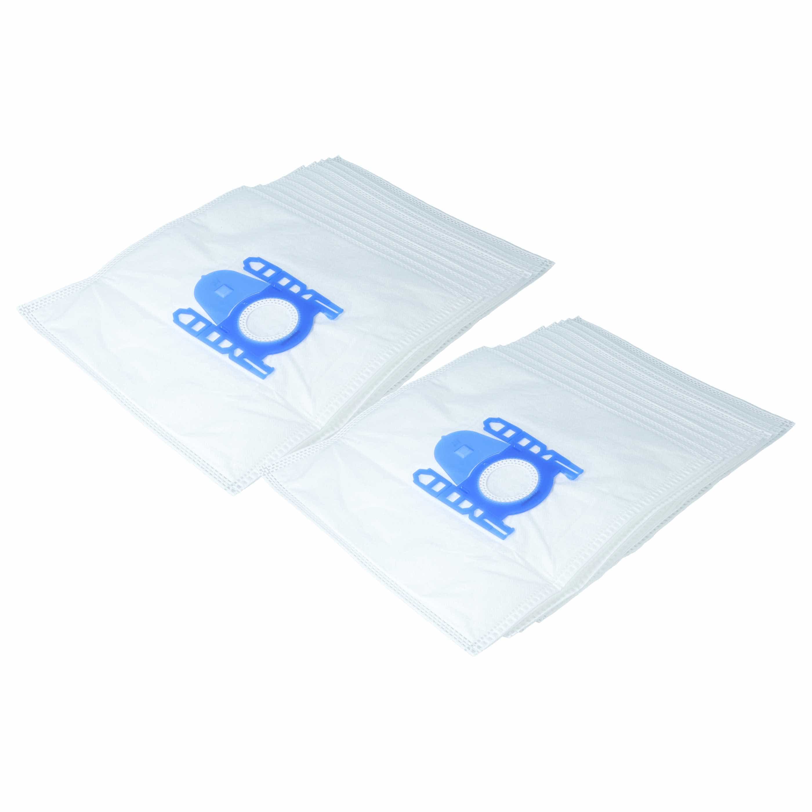 20x Sac remplace Kärcher 6.904-329, 6.414-824 pour aspirateur Privileg - microfibre non tissée