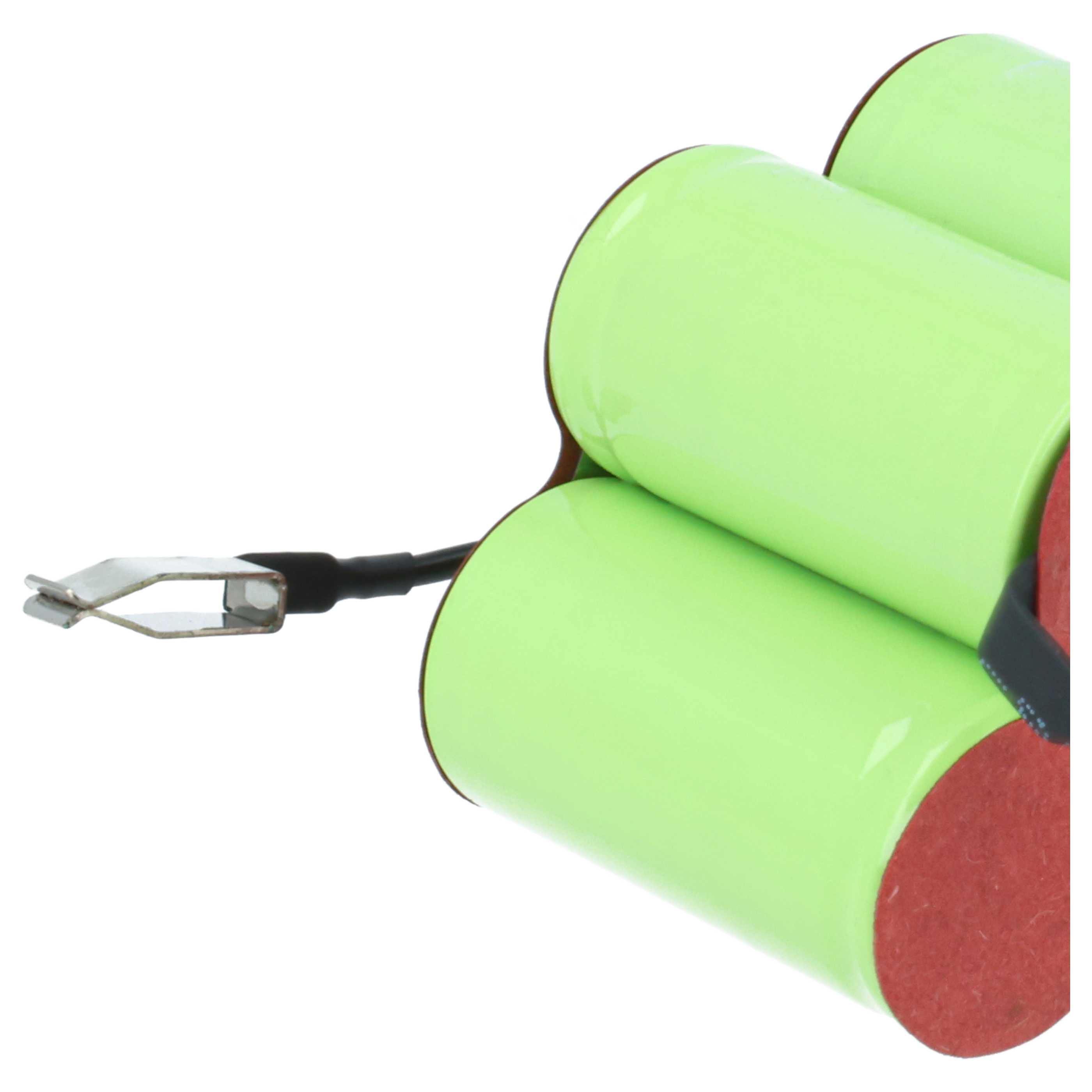 Akku für Staubsauger wie Bosch BBBH 22042, BBH 22042/01, ersetzt 11008882, Ni-MH, 20.4 V, 2000 mAh
