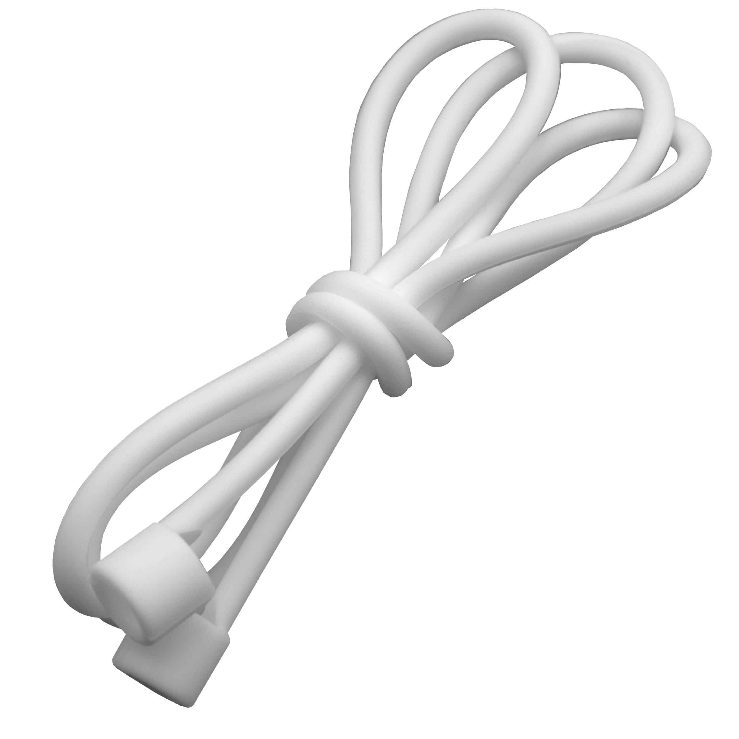 vhbw Kopfhörer Halteband kabellose Kopfhörer - Anti-lost Strap, Silikon, 55 cm Weiß