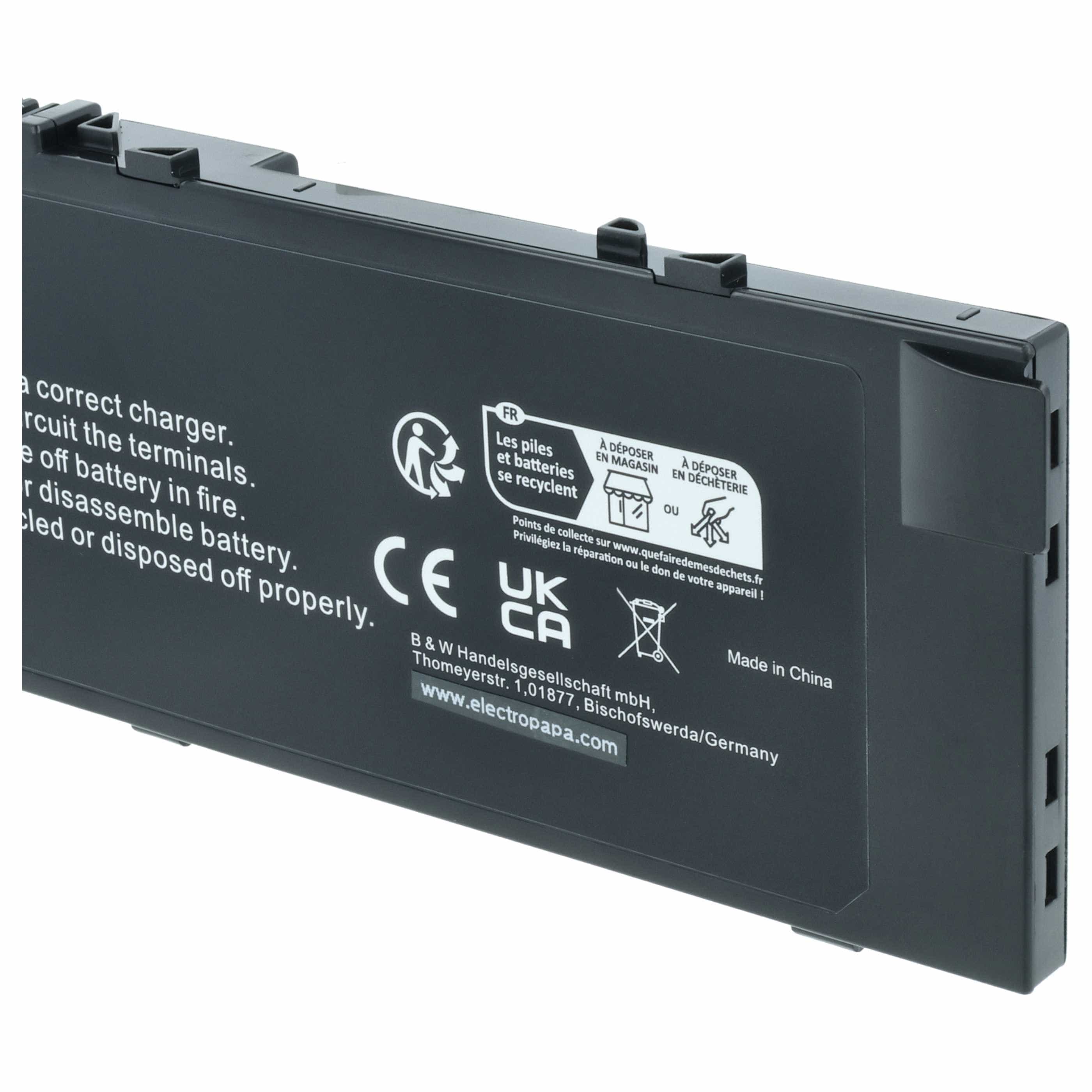 Akumulator do laptopa zamiennik Dell 0FNY7, 1G9VM, 451-BBSB, 451-BBSE - 7900 mAh 11,1 V Li-Ion, czarny