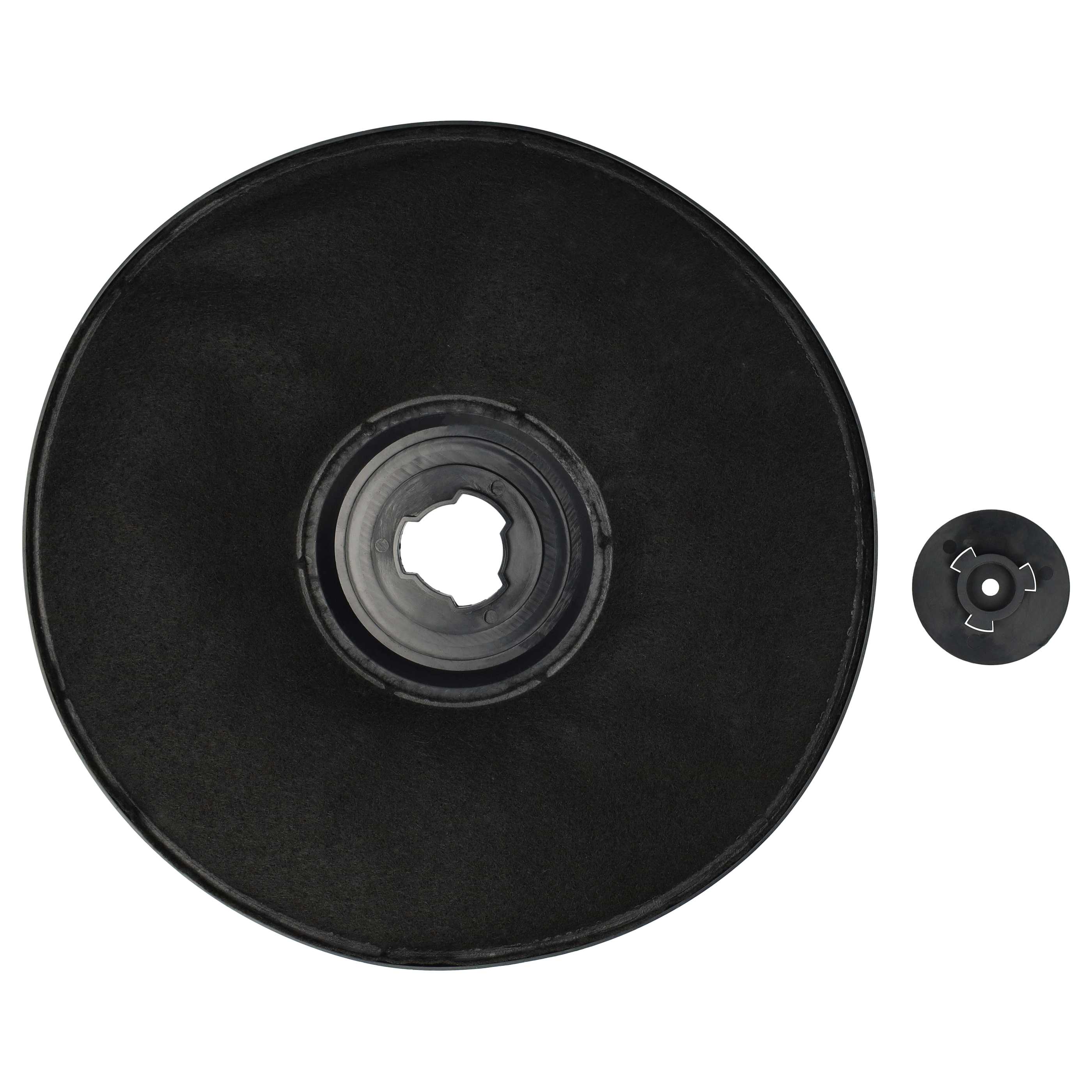 2x Filtro carboni attivi sostituisce BSH 11005728, DHZ2701 per cappe Zanussi - 2,3 cm
