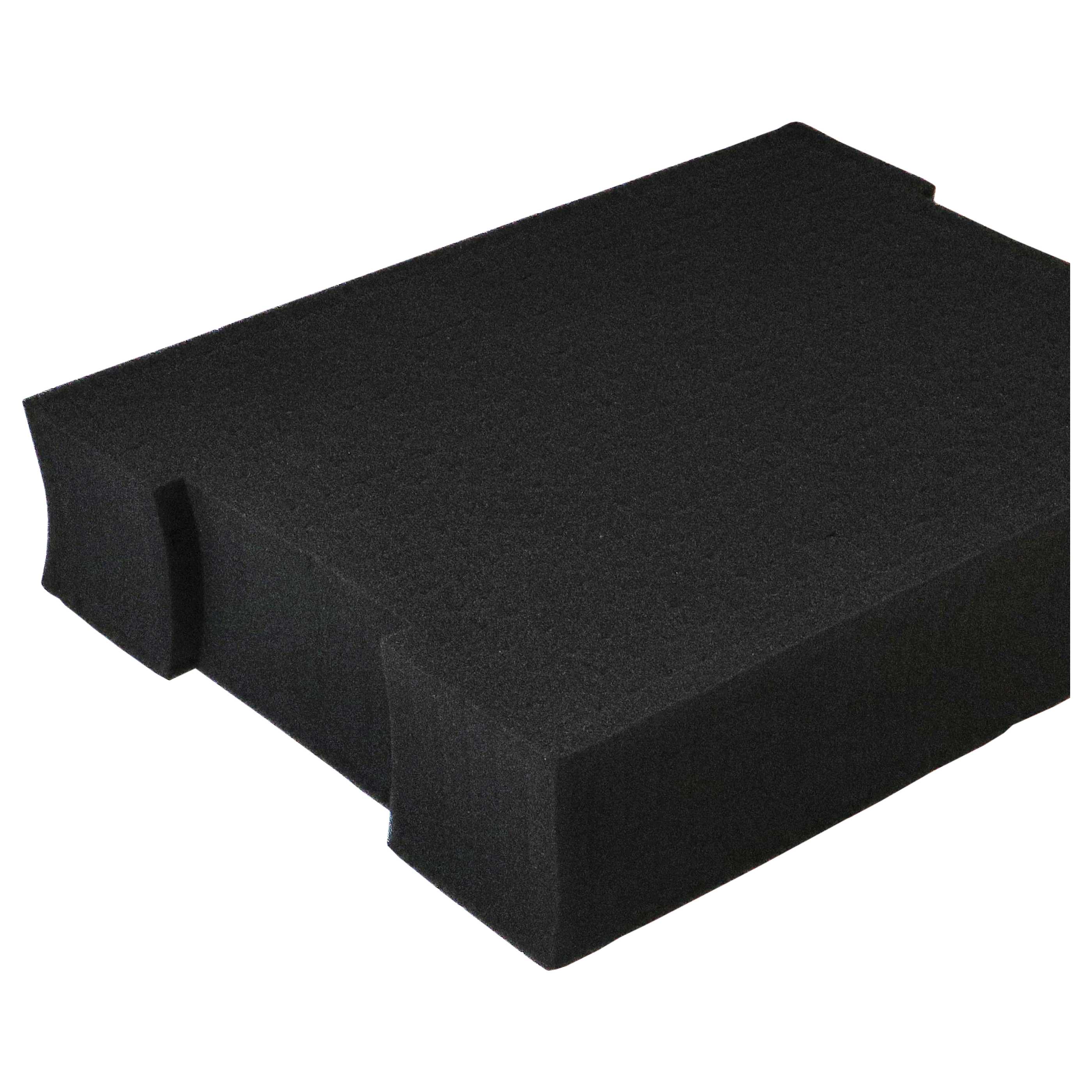 3x pieza espuma con base reemplaza Bosch 1600A001S1, 1 600 A00 1S1 para maletín herramientas Bosch - espuma