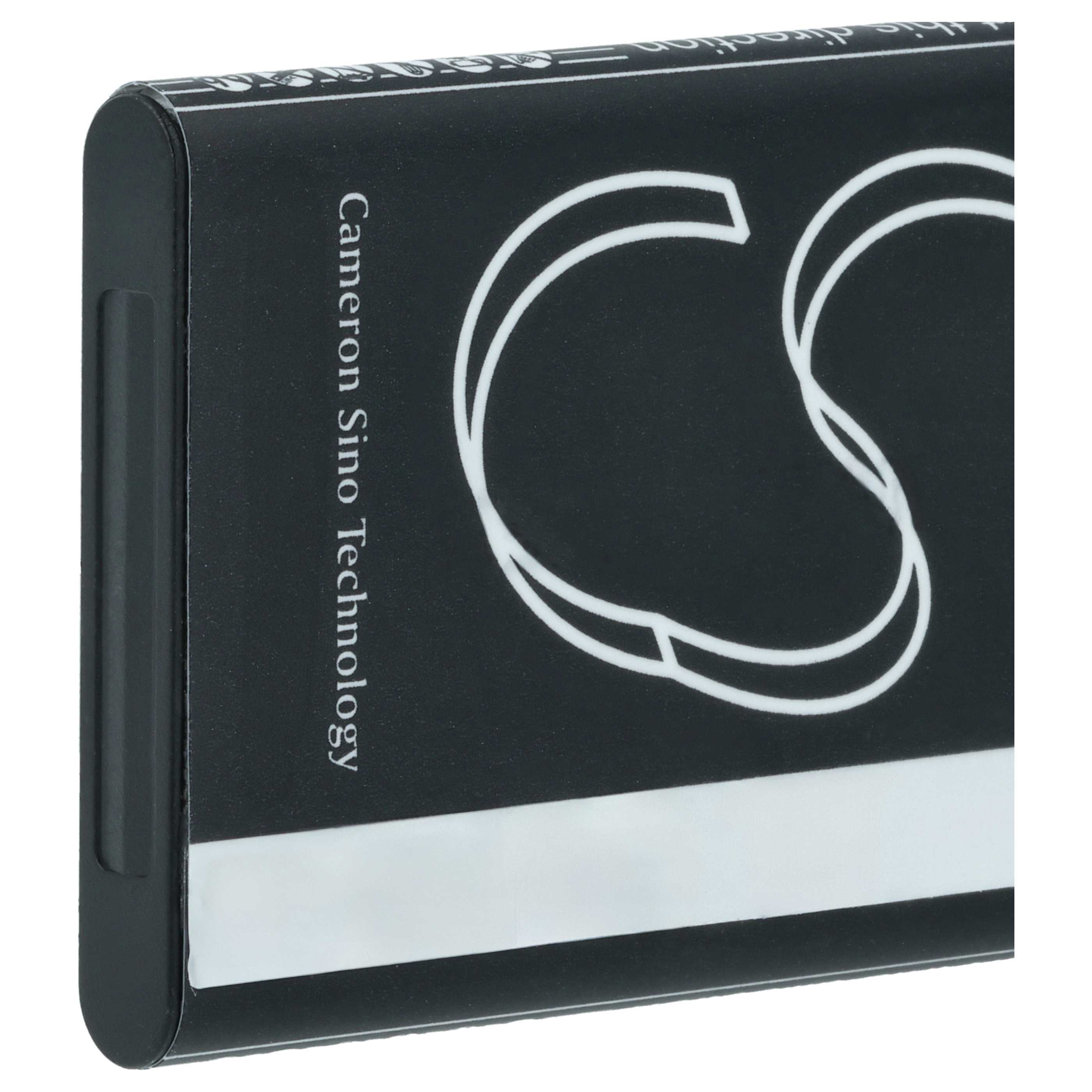 Videocamera Battery replaces Toshiba 084-07042L-009, PX1685E-1BRS, PX1685E, PX1685 - 1000 mAh 3.7 V Li-Ion