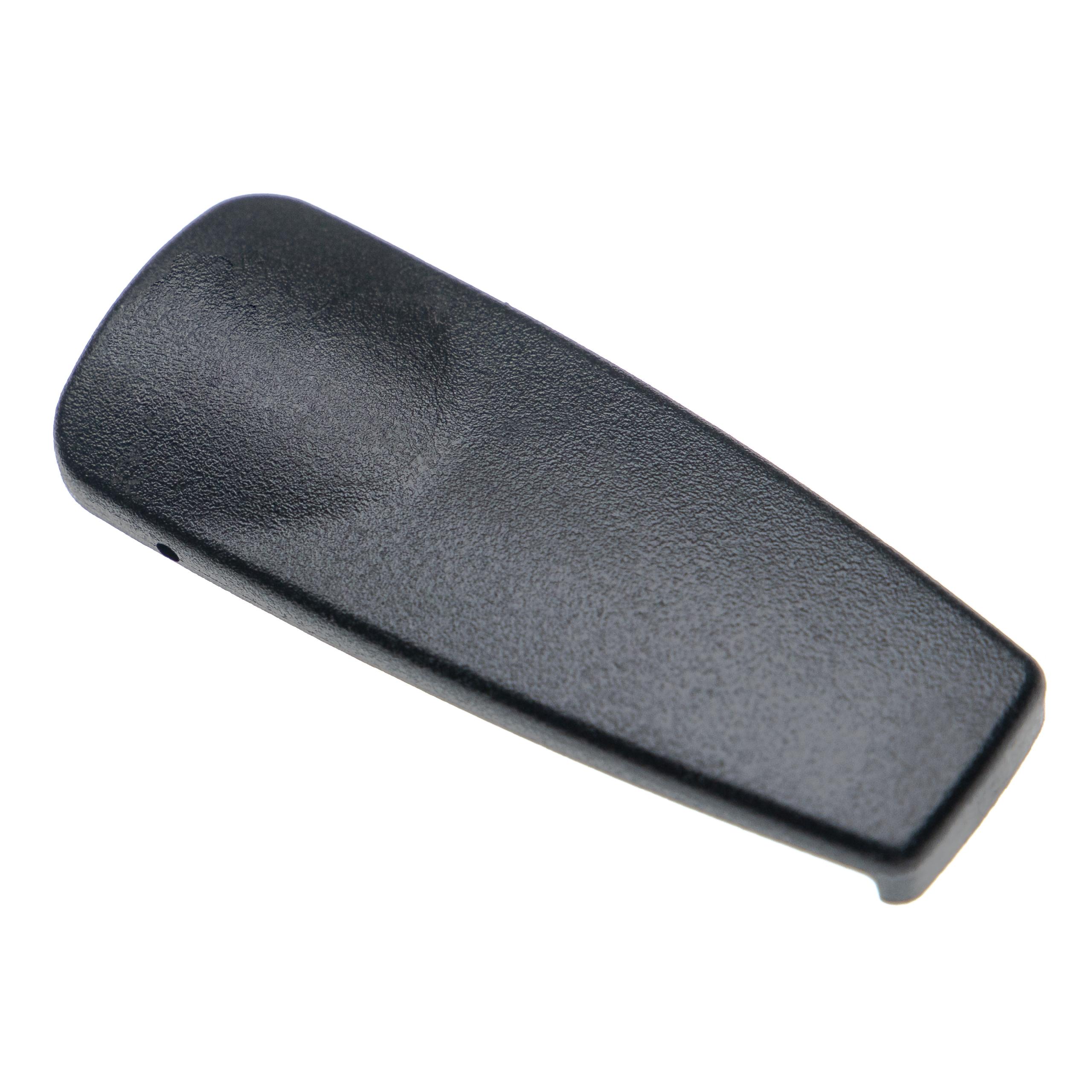 Gürtelclip für GP330 Motorola Funkgerät - Kunststoff, Schwarz