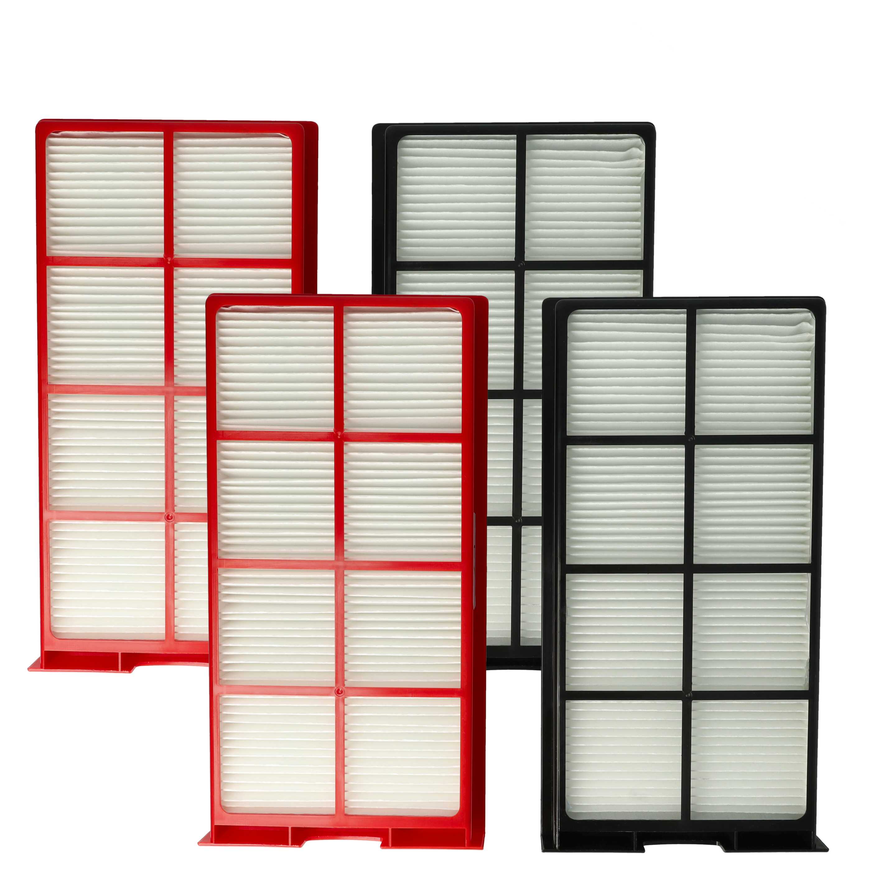 4-tlgs. Filterset als Ersatz für Wernig EFS G 90-200 GF für Zehnder Lüfter u.a. - 29 x 15 x 5 cm