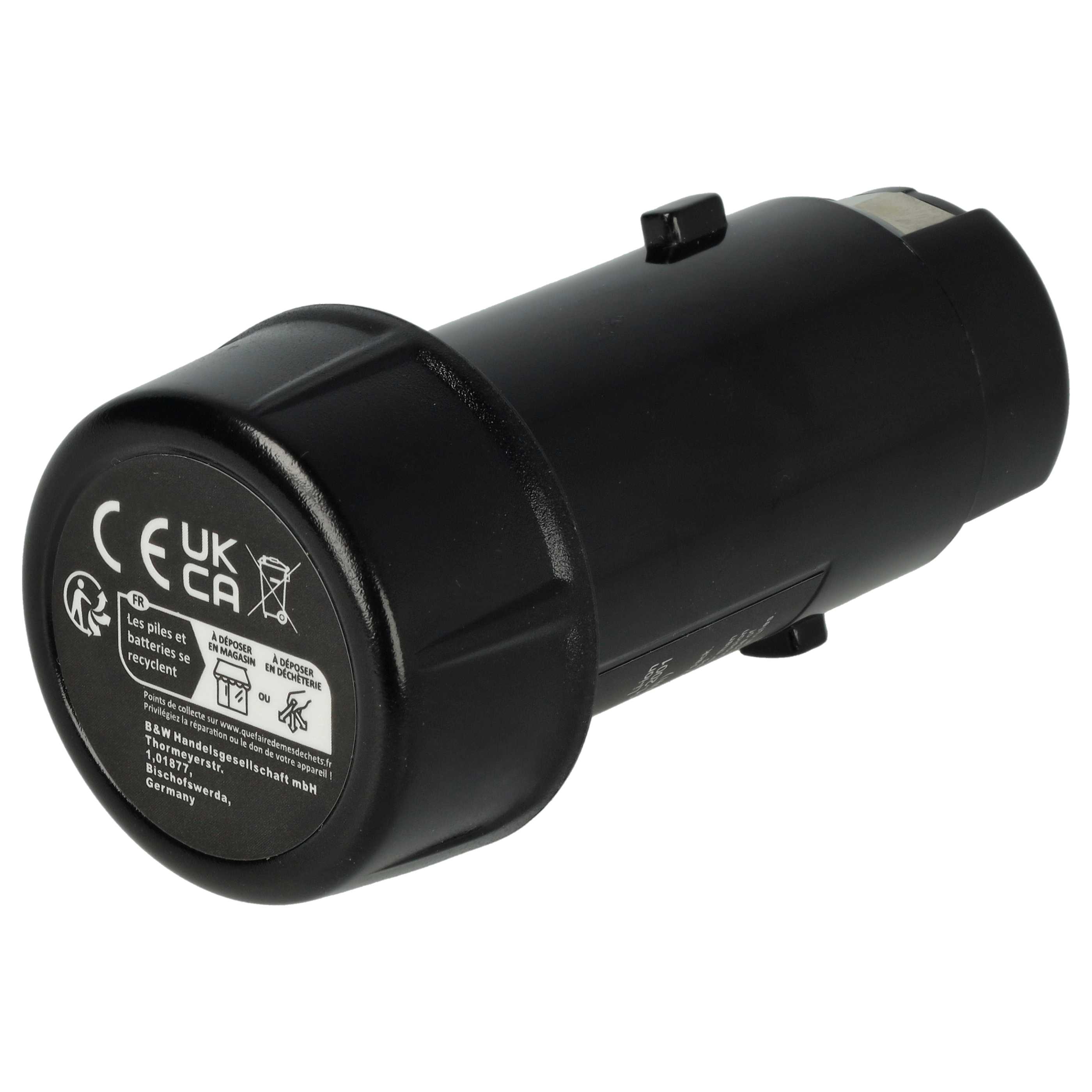 Battery replaces AEG Milwaukee 48-11-0490 Electric Power Tool - 2000 mAh, 4 V, Li-Ion