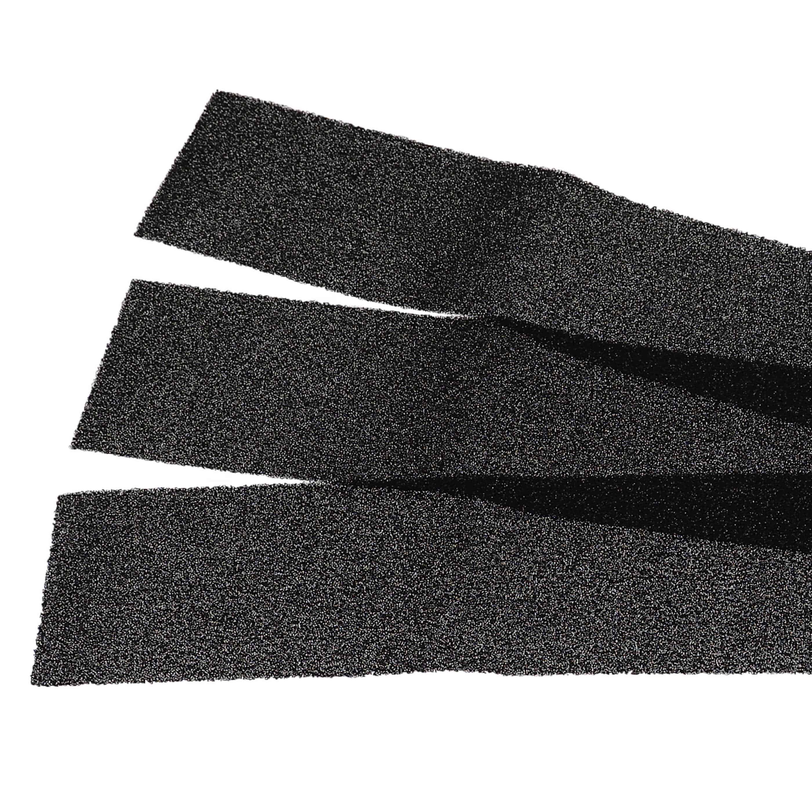 3x Activated Carbon Filter replaces Leitz 2415103 for Leitz Air Purifier - Air Filter Black