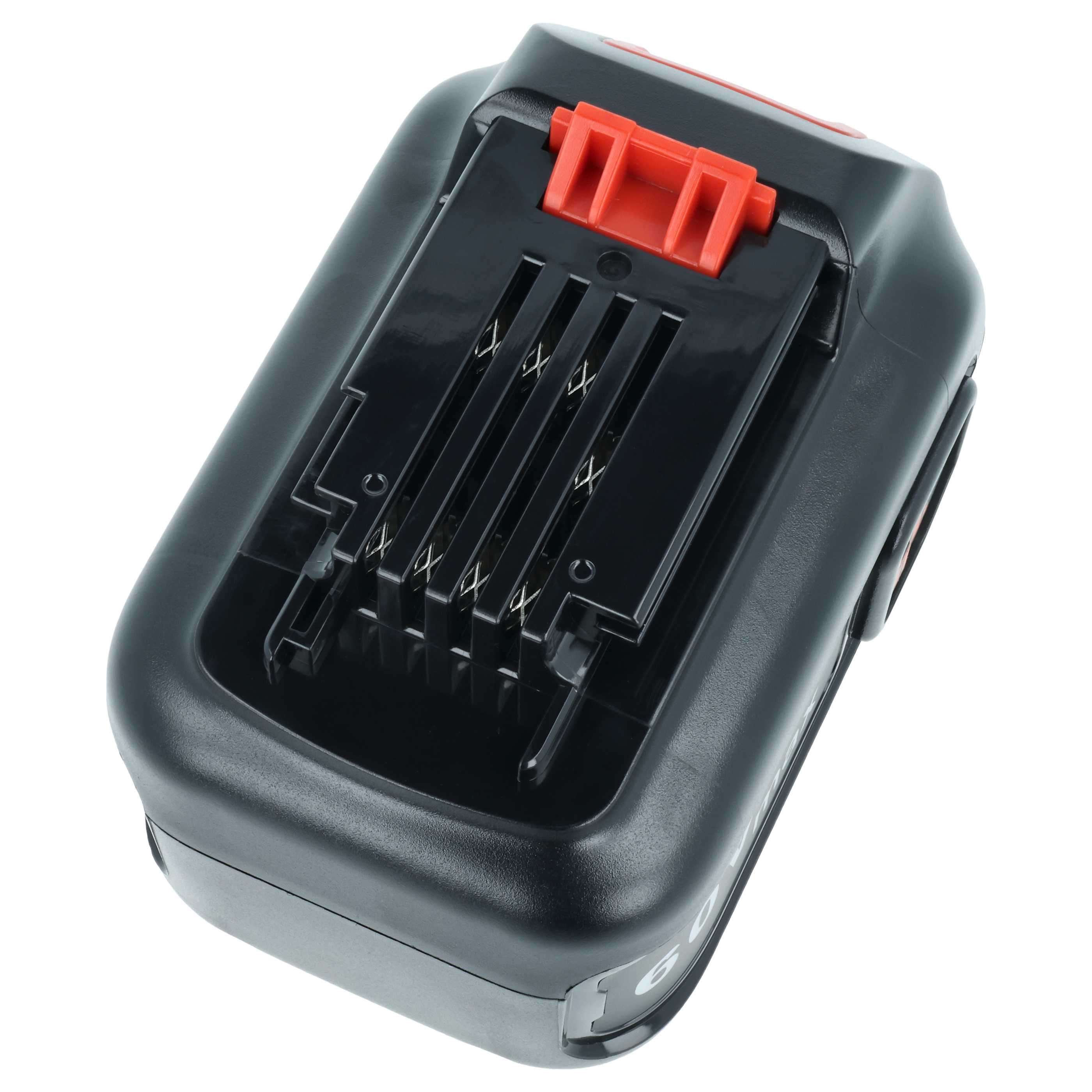 Battery replaces Black & Decker LBX1560, LBX2560 Electric Power Tool - 2500 mAh, 60 V, Li-Ion
