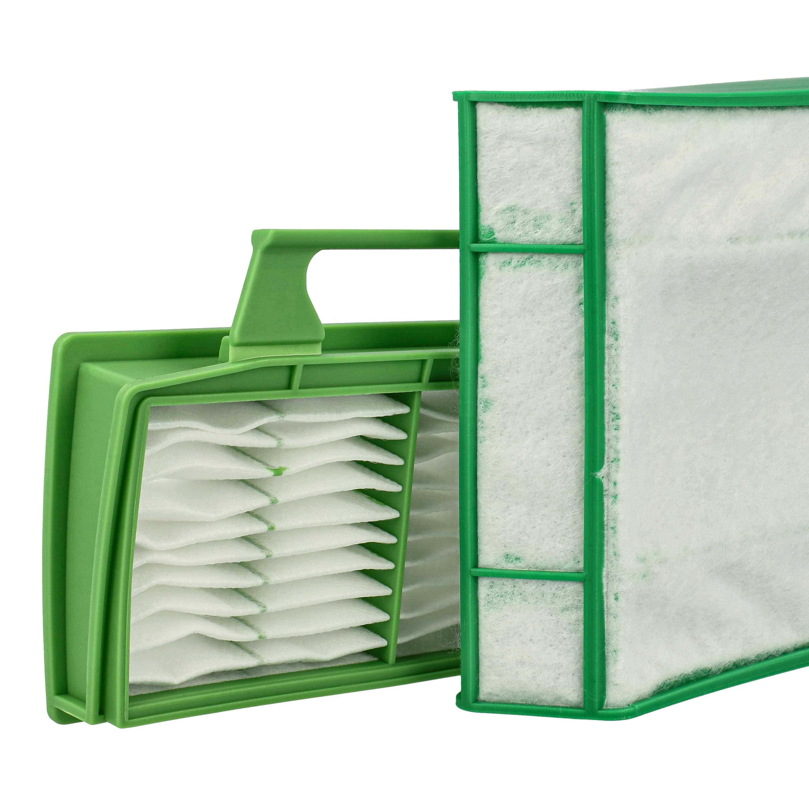 2x Filter Set replaces Sebo 6696ER for Sebo Vacuum Cleaner - Vacuum Cleaner Filter Set