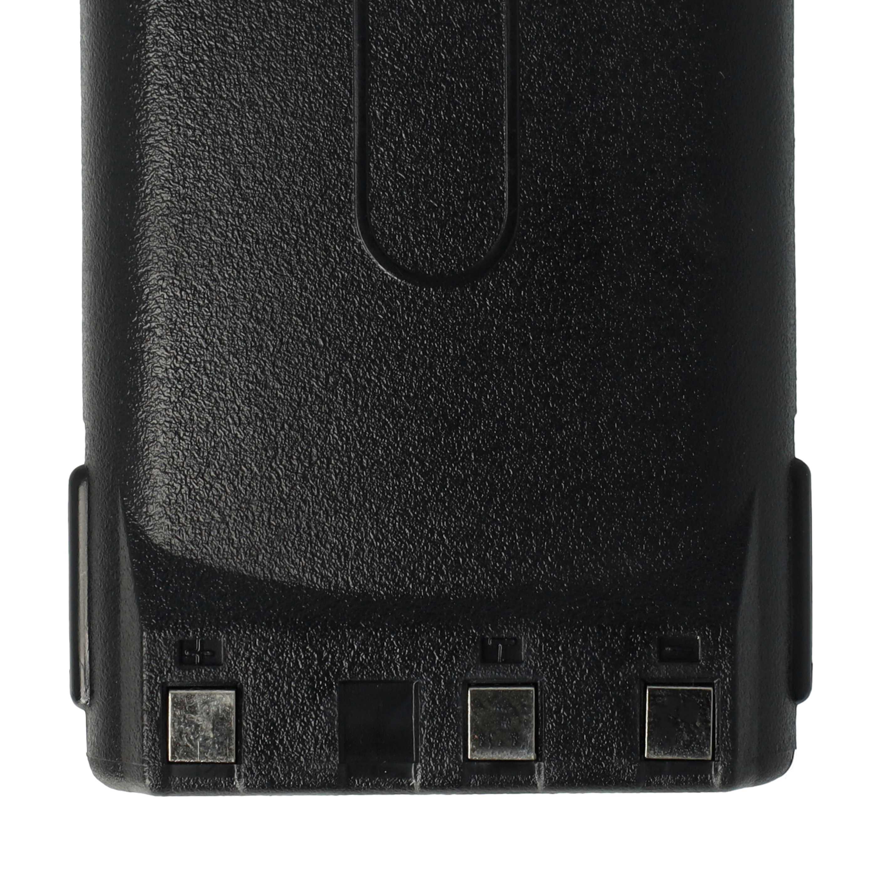 Radio 2x Battery replaces Bidatong BD-15-L - 1600 mAh 7.2 V NiMH