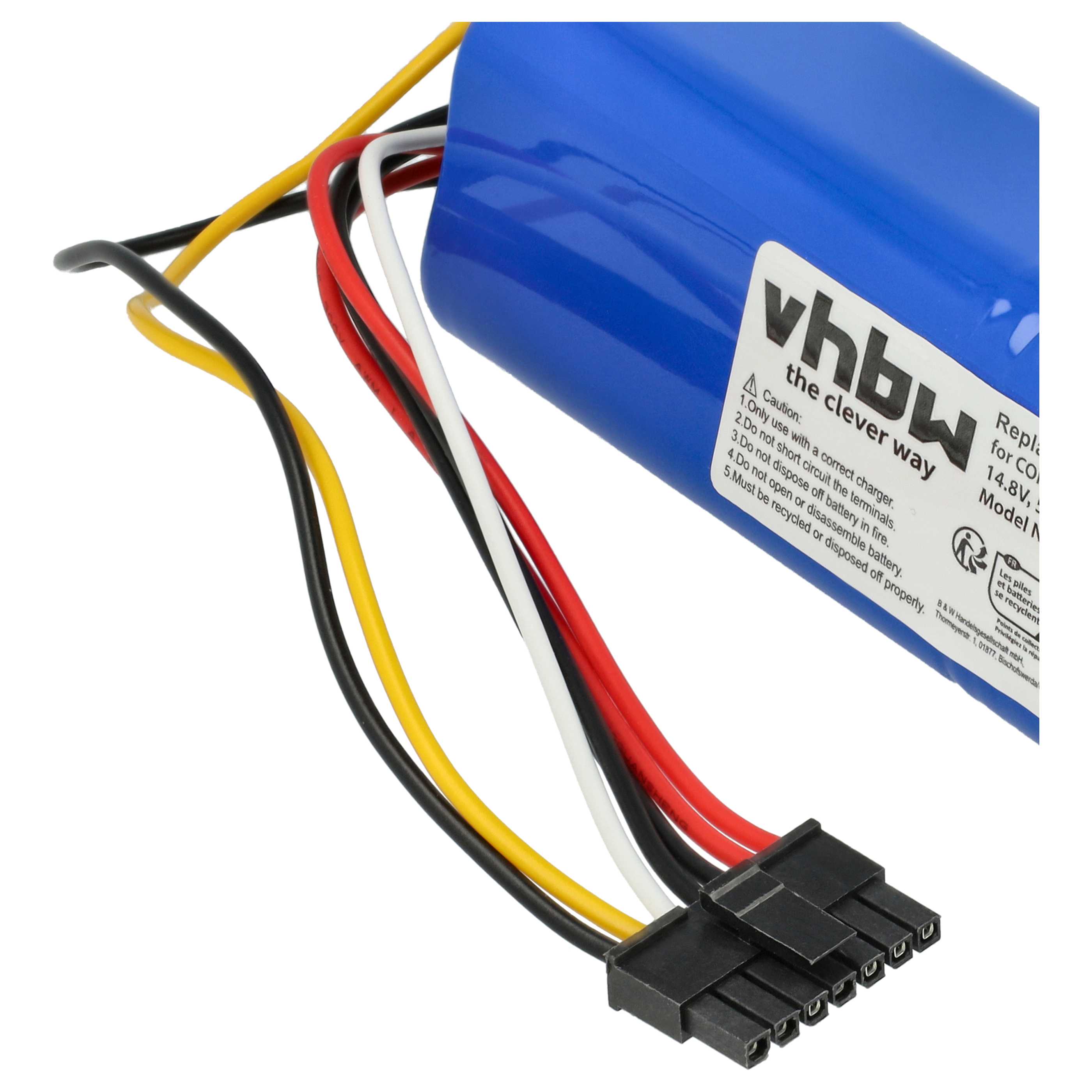 Battery suitable for Cecotec Conga 5090, 5490, 6090, 7090 5200mAh, 14.8V, Li-Ion