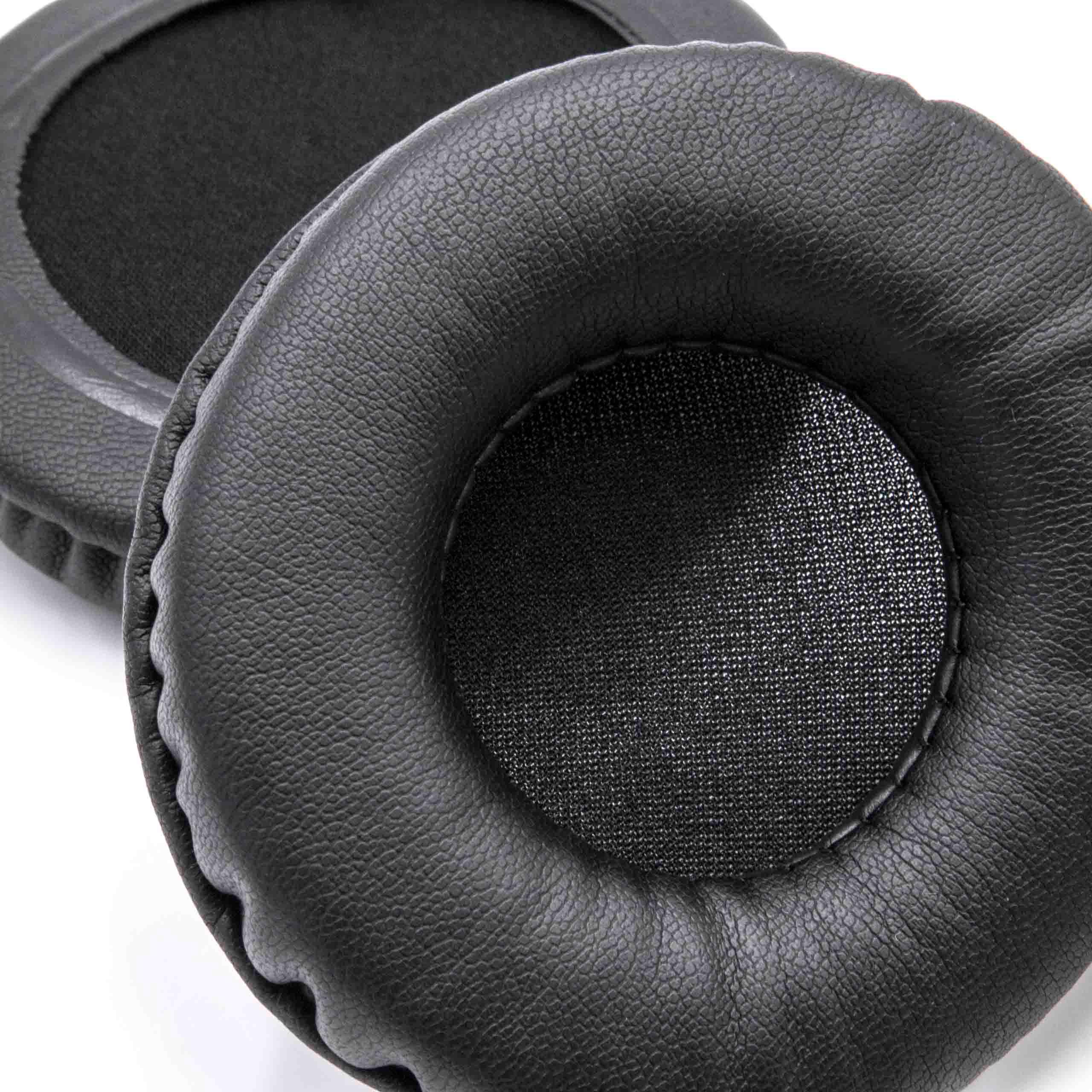 2x Ohrenpolster passend für Kopfhörer, die 80mm Ohrpolster benötigen / Audio Technica / Sony ATH-WS70 Kopfhöre