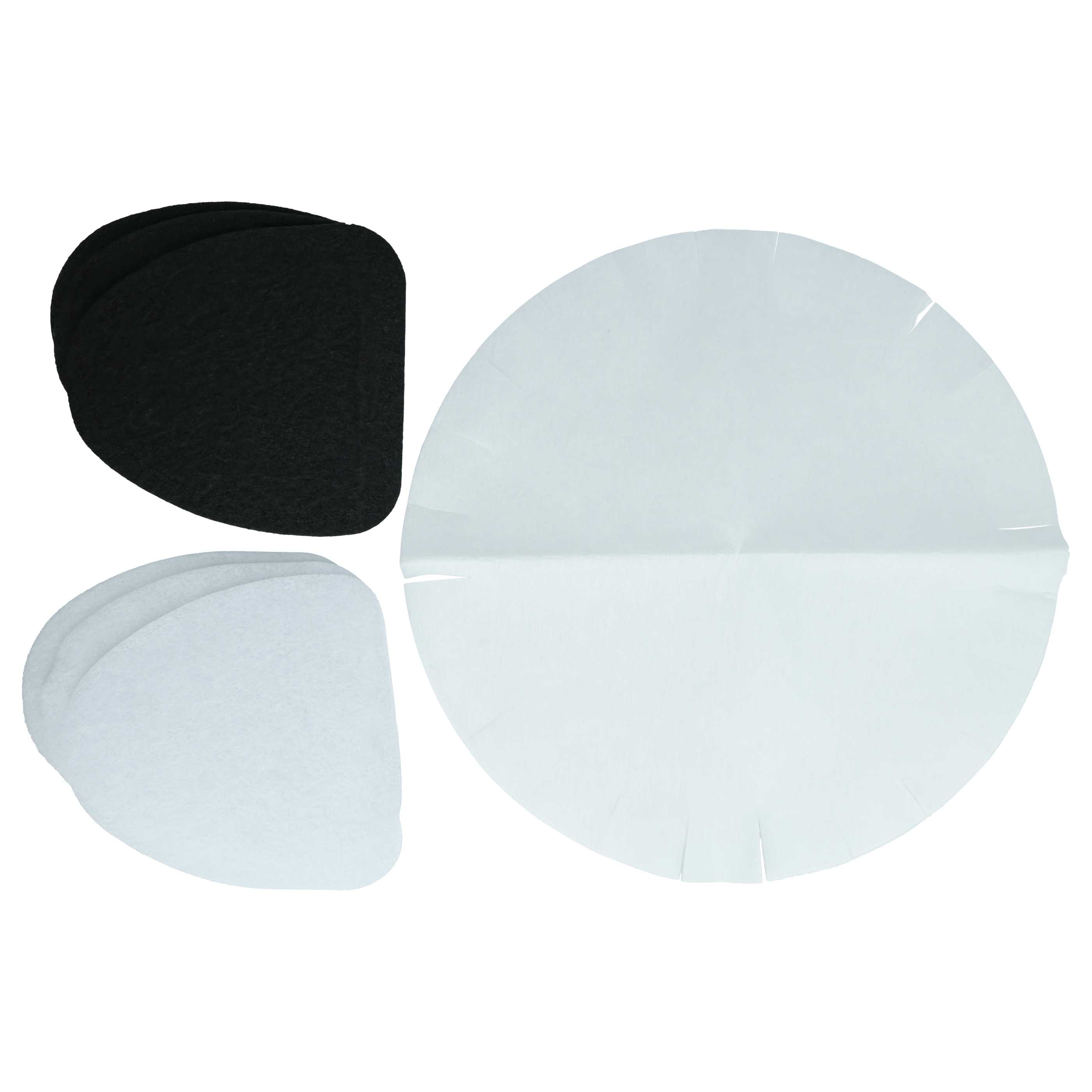 3x filtr papierowy, 3x filtr węglowy, 3x filtr tłuszczowy do frytkownicy zam. DeLonghi 5525112800