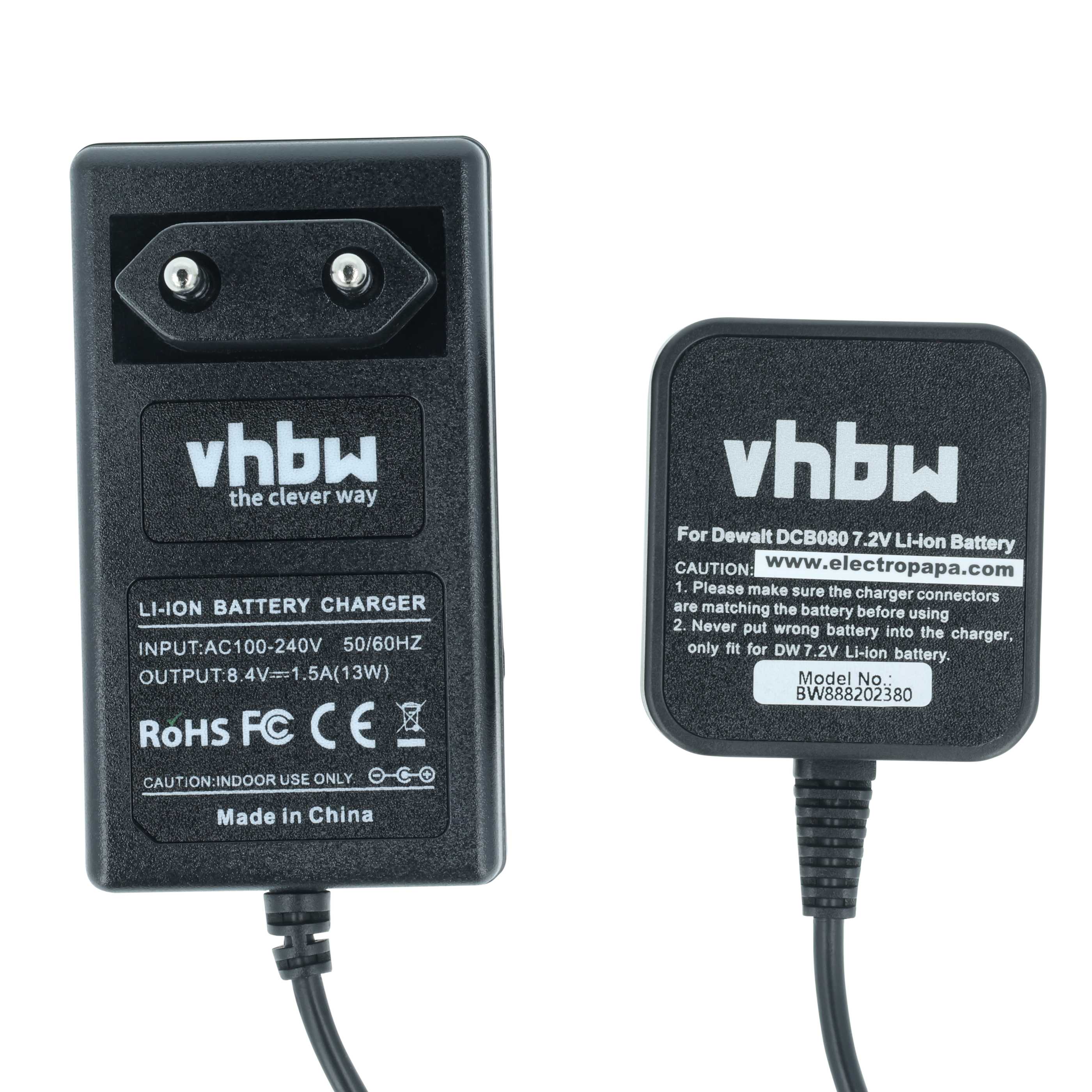 Caricabatterie per batterie utensile Dewalt DCB095 - Li-Ion, 1,5A