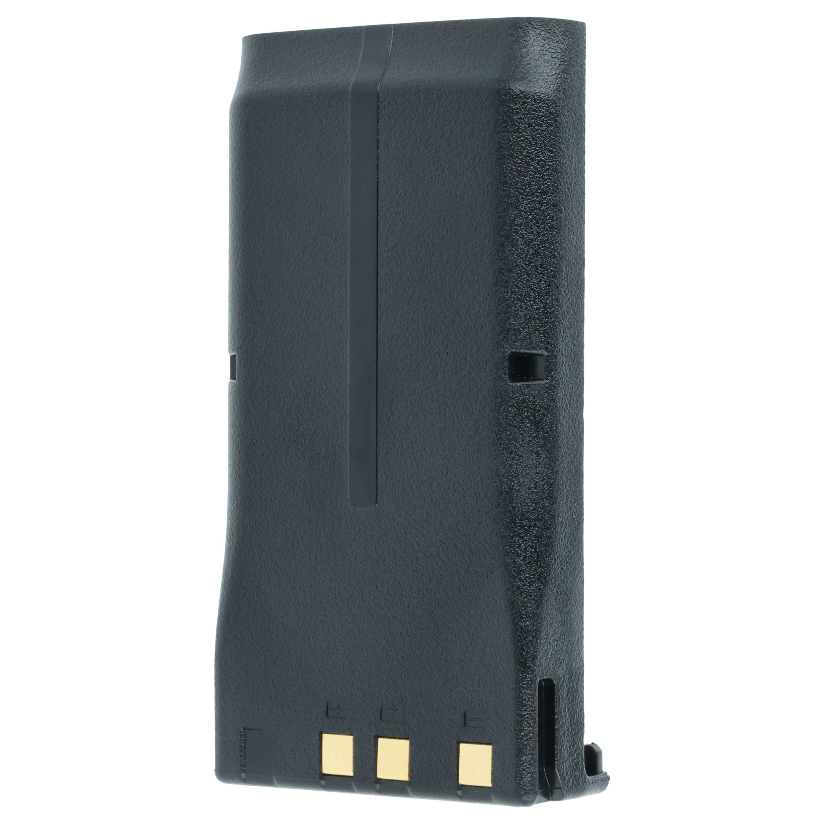 Radio 5x Battery replaces Kenwood KNB-52N, KNB-22N, KNB-21N, KNB-17N, KNB-17A, KNB-16A - 1800 mAh 7.2 V NiMH