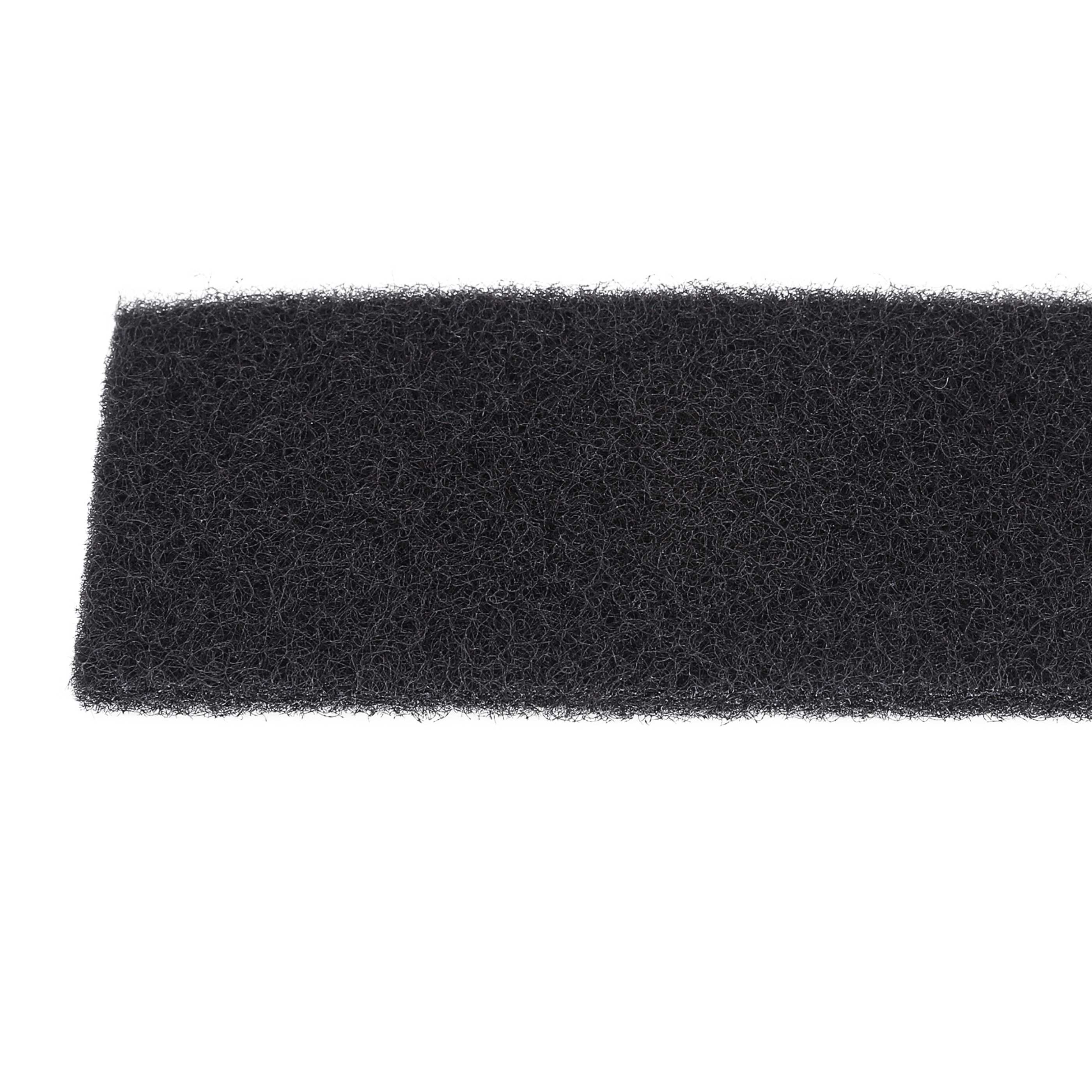 6x Aktivkohlefilter als Ersatz für Franke 1330038254 für Franke Mülleimer, Abfalleimer - 6,5 x 15,5 x 1,5 cm