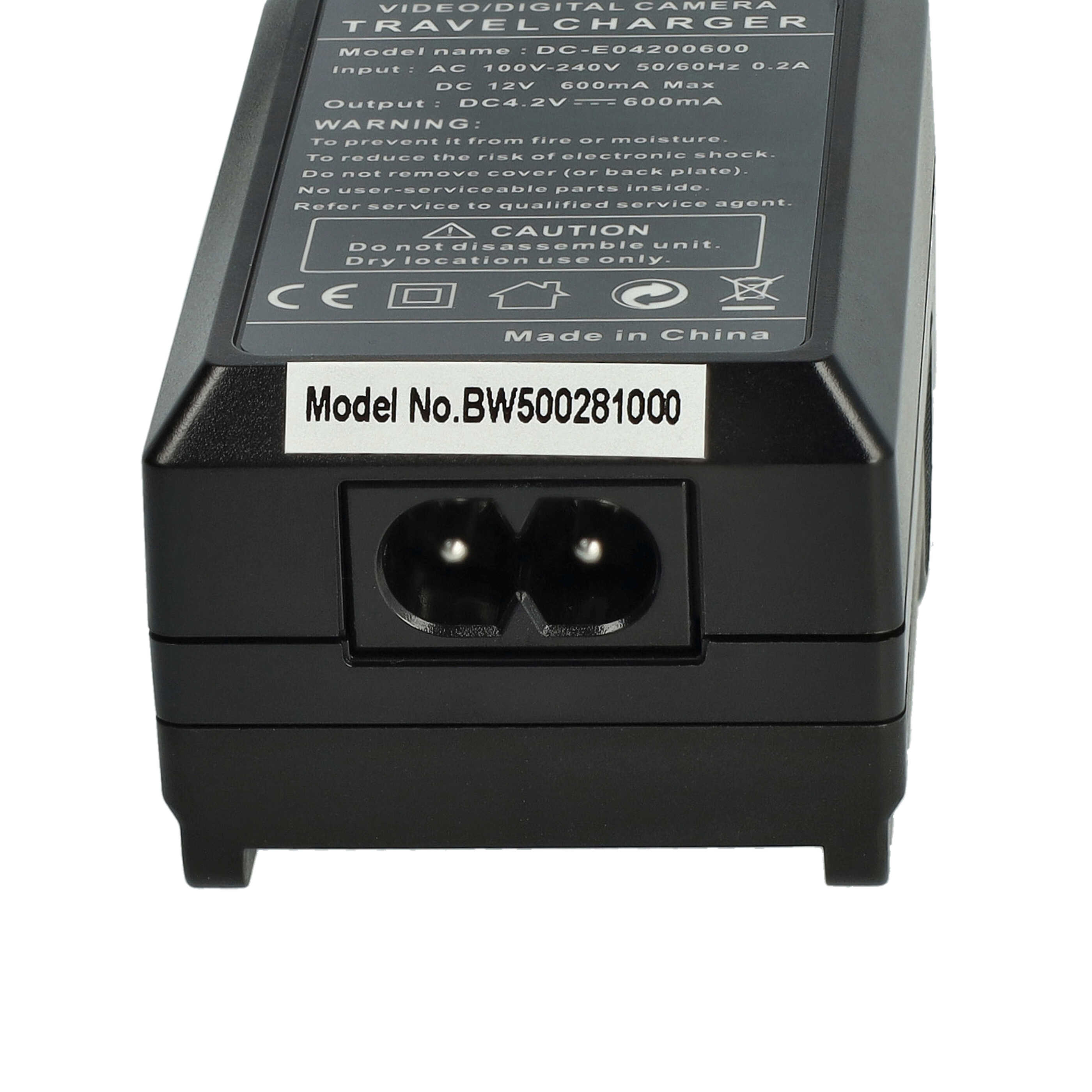 Caricabatterie + adattatore da auto per fotocamera C-Lux - 0,6A 4,2V 88,5cm