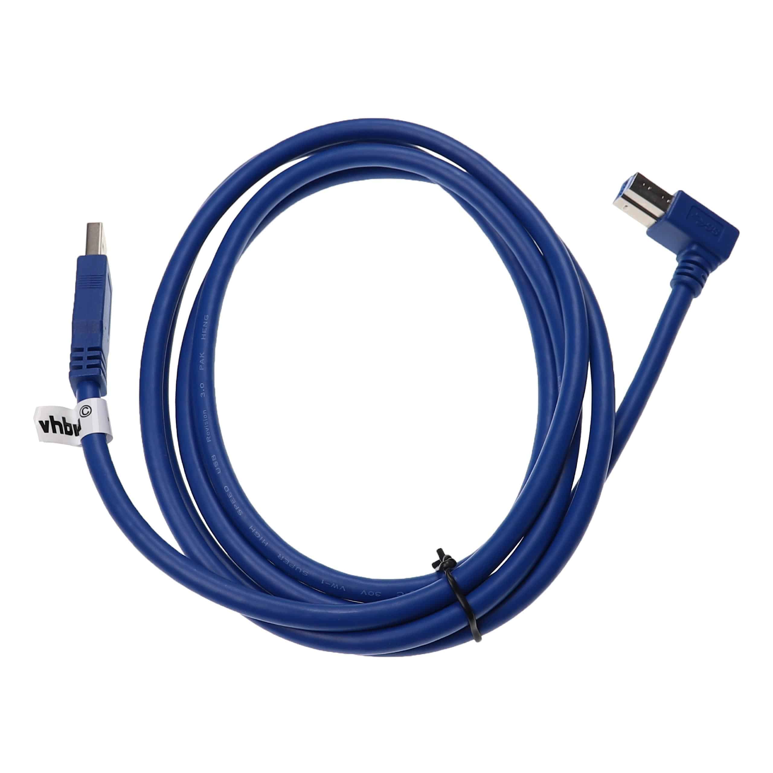 Kabel USB 3.0 A-B - Kabel USB 1,8 m niebieski