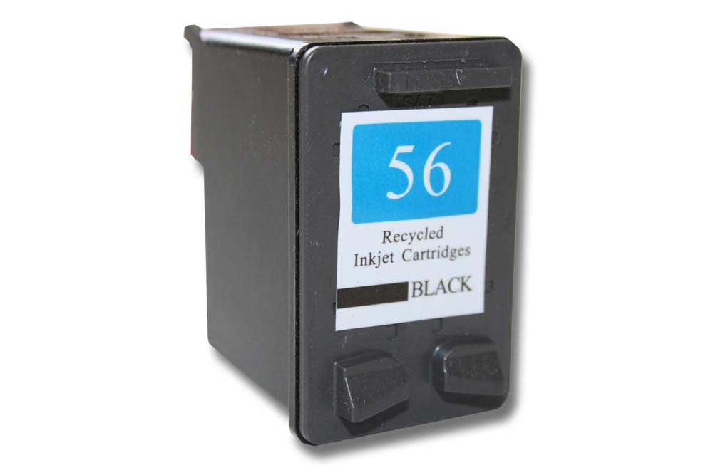 Tintenpatrone passend für Deskjet HP Drucker - Schwarz Wiederaufgefüllt 19ml