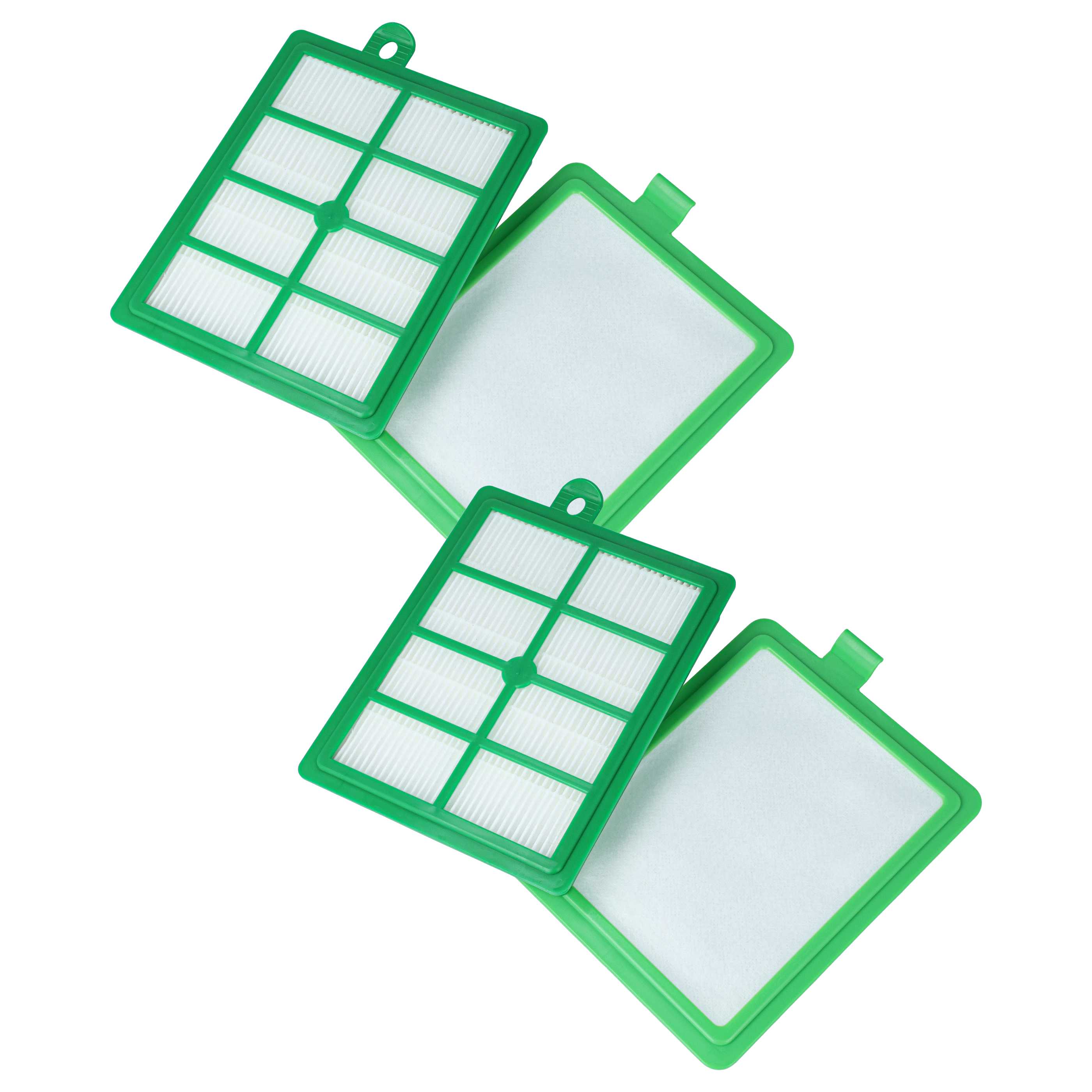 2x Filter-Set als Ersatz für AEG/Electrolux EF17 für Philips Staubsauger - Staubsaugerfilter-Set