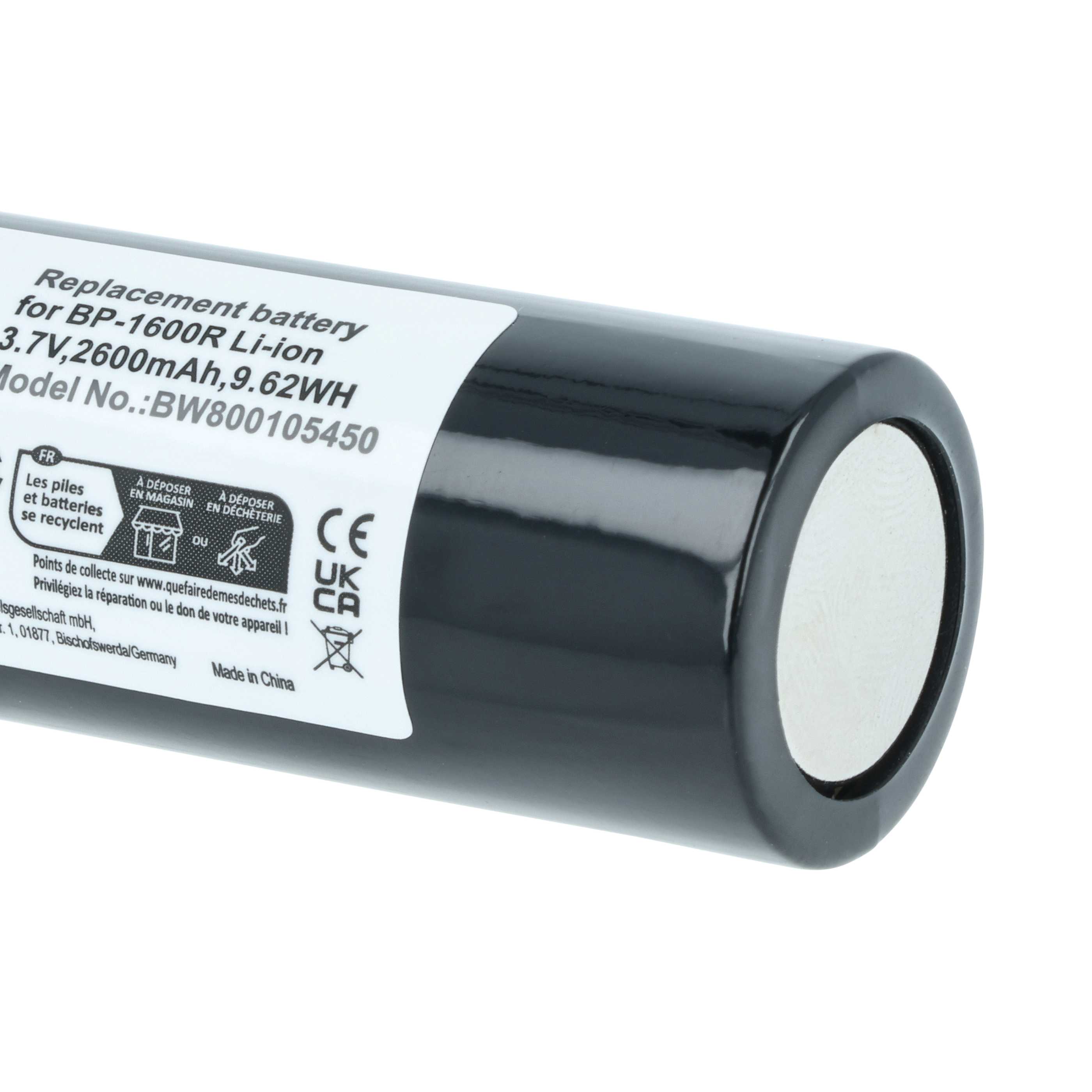 Batteria per Minidisc, MiniDV sostituisce AD-MS10BT, NB-111, BP-1600R, NB111 - 2600mAh 3,7V Li-Ion