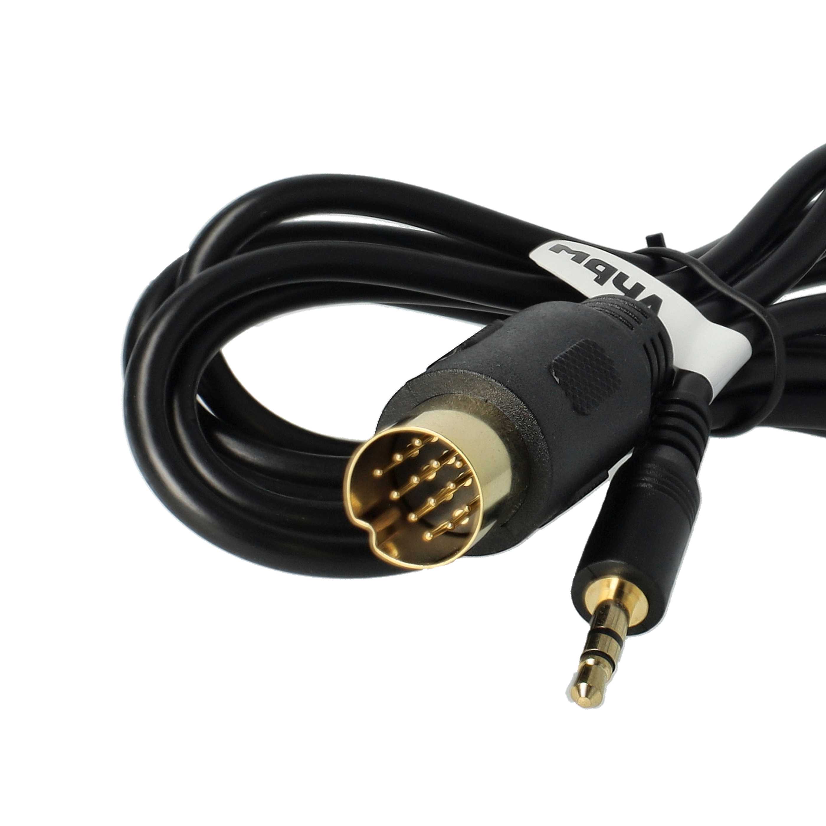 AUX Audio Adapter Kabel als Ersatz für Kenwood CA-C1AX Auto Radio
