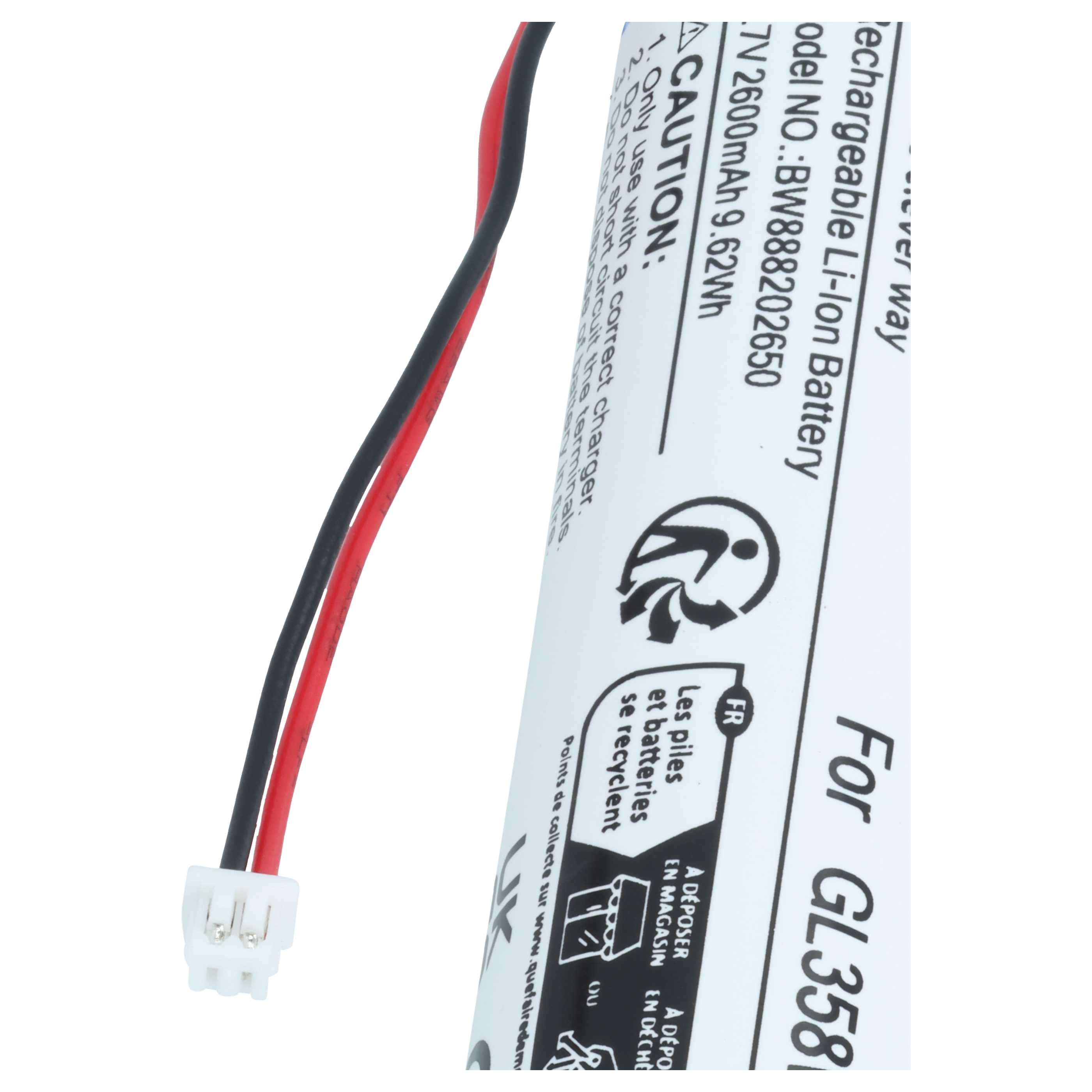 Batteria per controller drone, telecomando sostituisce DJI GL358WA - 2600mAh 3,7V Li-Ion
