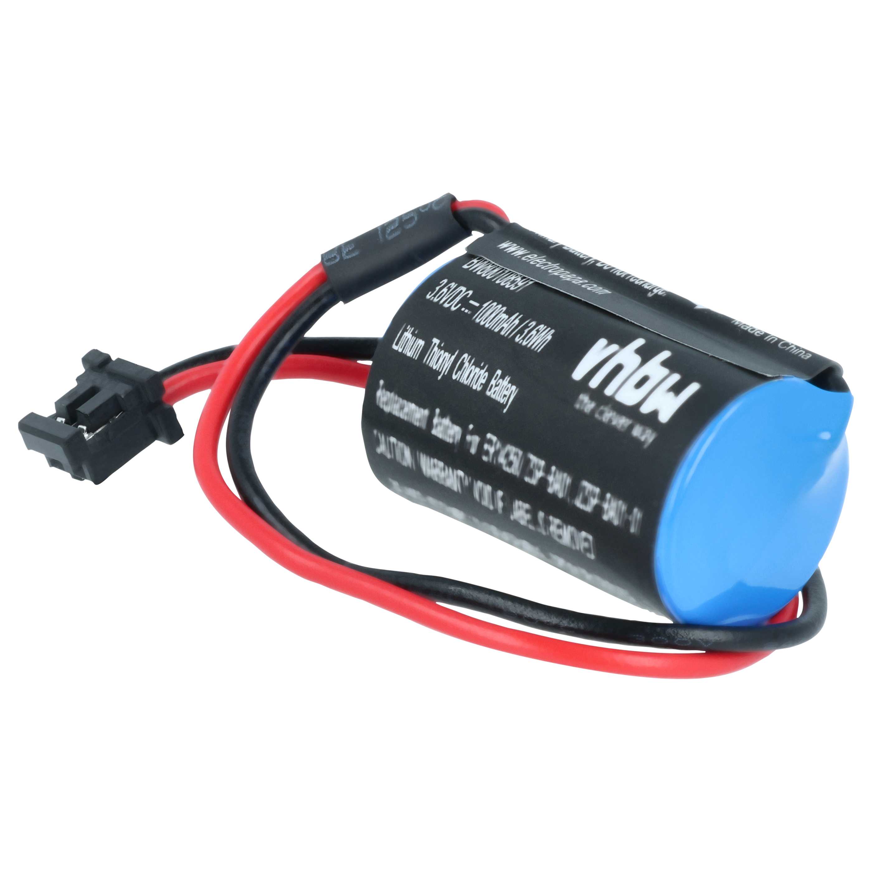 Industrial Controller 5x Battery replaces Omron JZSP-BA01-01, JZSP-BA01 - 1000mAh 3.6V Li-Ion