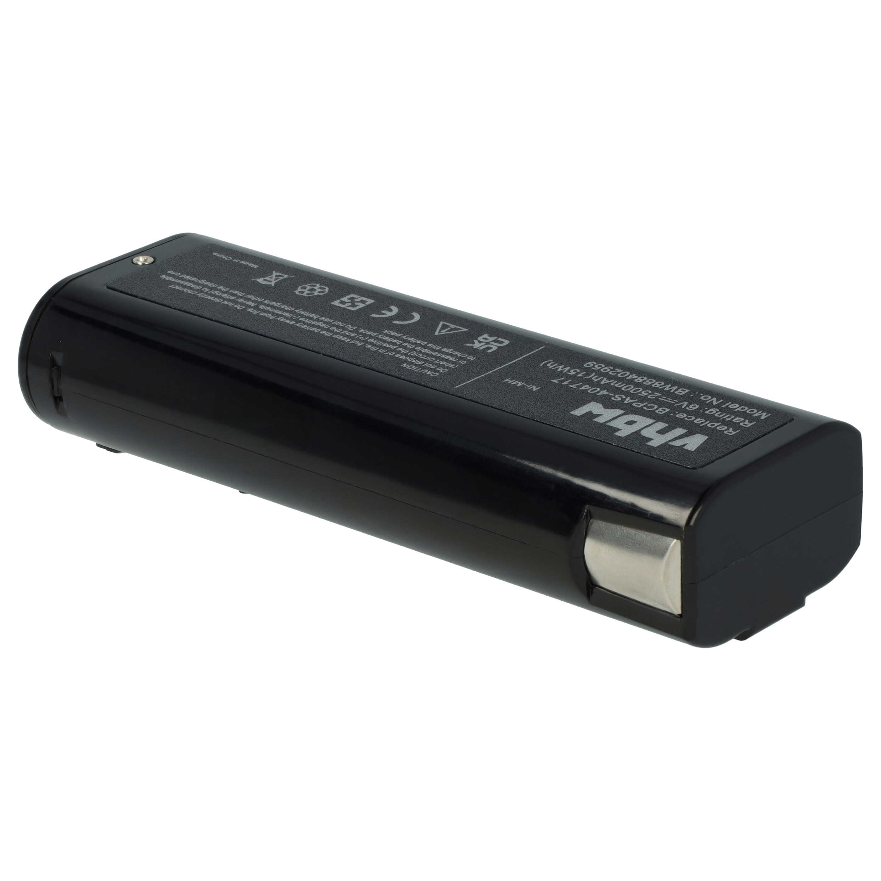 Akku 6V als Ersatz für Paslode 900421, 900600, 901000, 902000, 900400, 900420, 404400, 404717 - 2,5Ah, NiMH