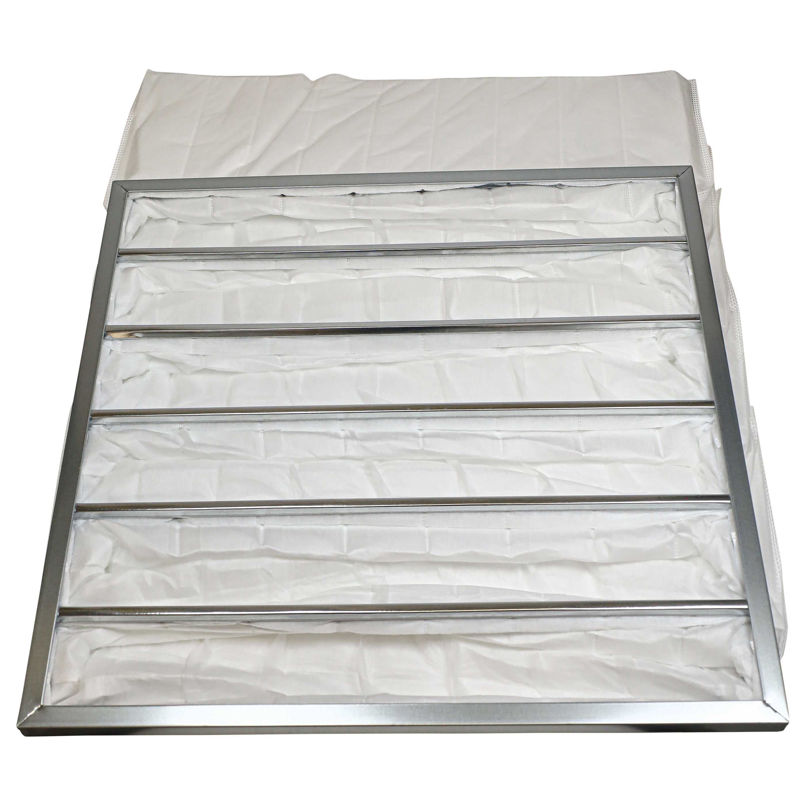 2x Taschenfilter G4 Klimaanlagen, Lüftungsanlagen - 59,5 x 59,2 x 4,7 cm