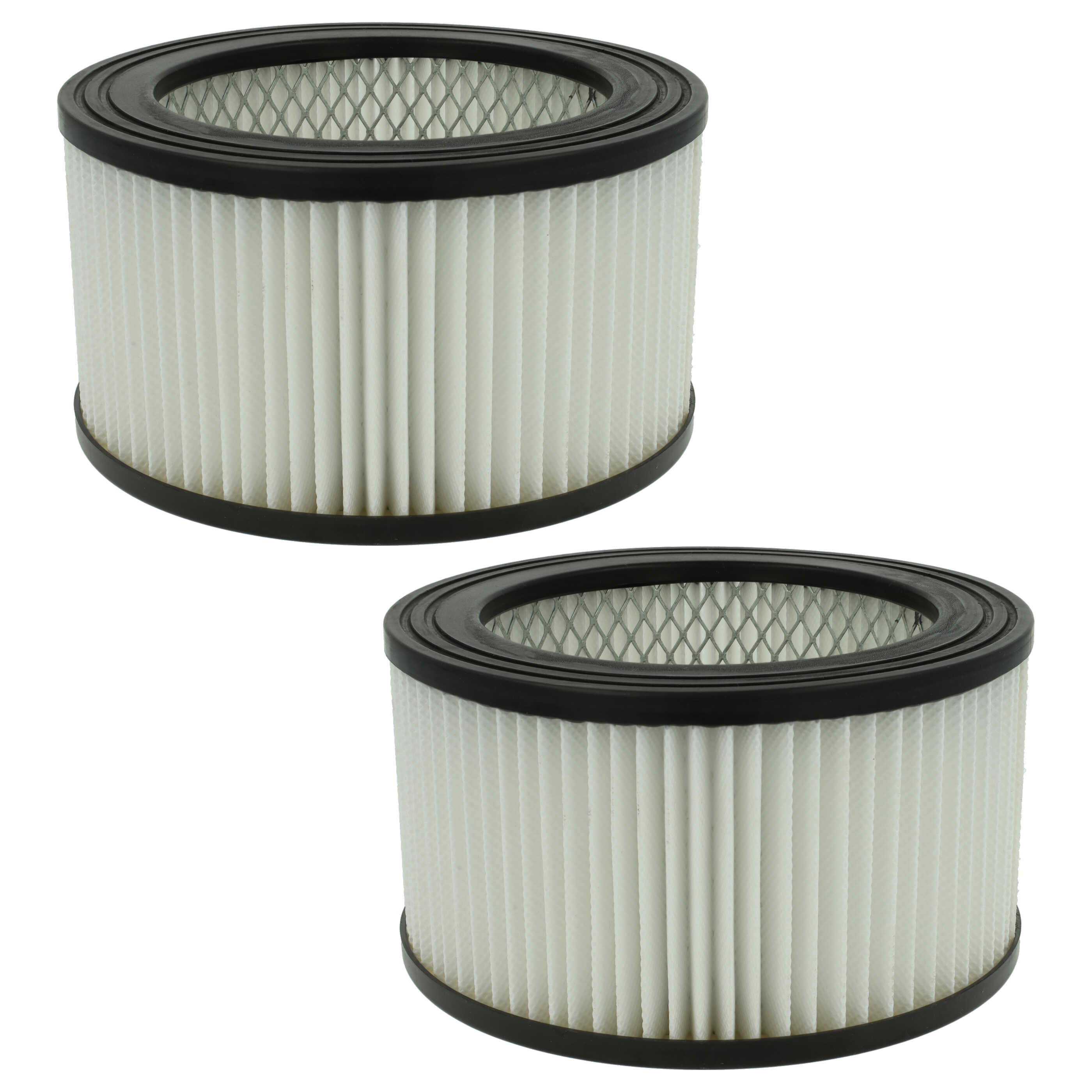 2x Filtro reemplaza Oxeo 760023 para aspiradora chimeneas - filtro Hepa negro / blanco