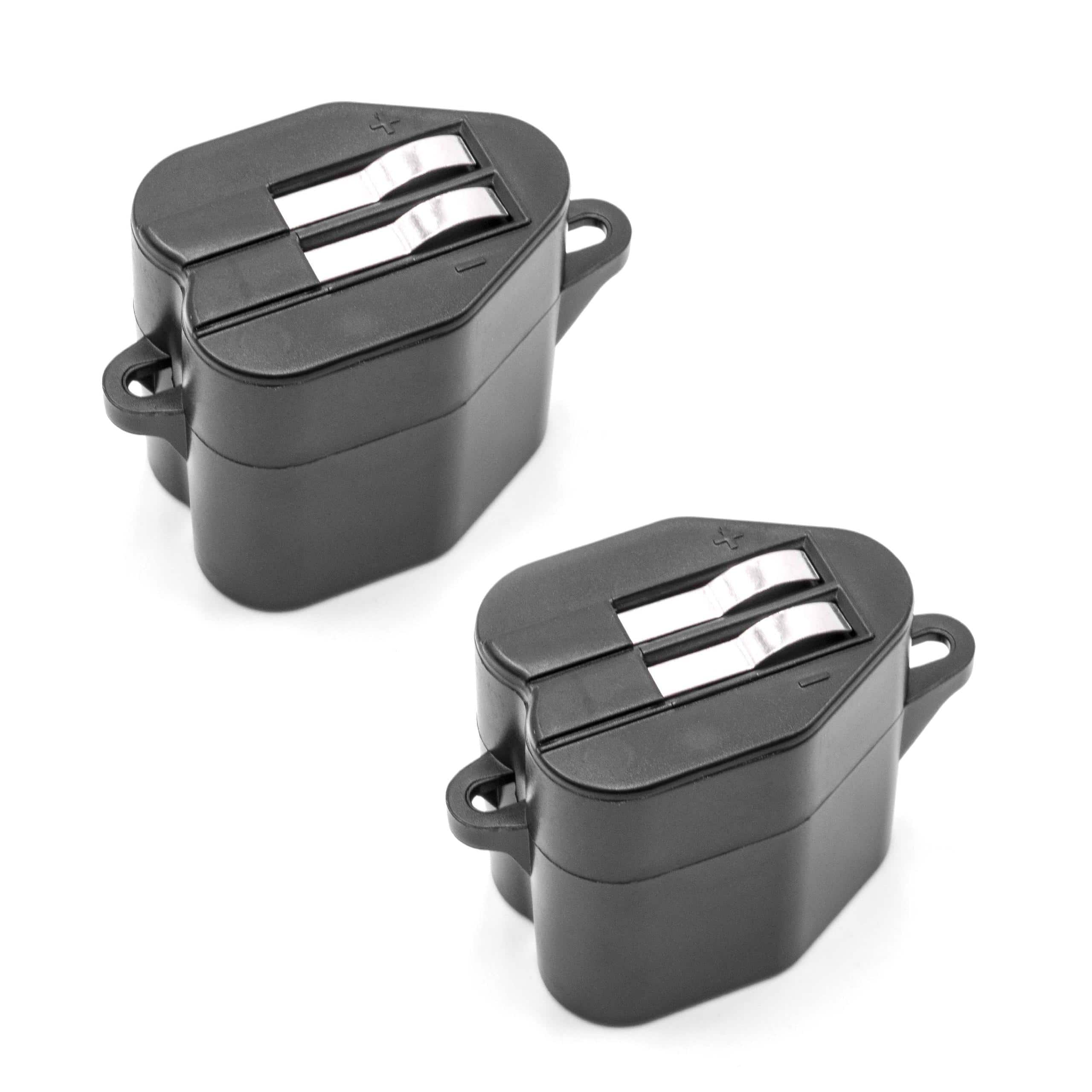 2x Battery replaces 2.891-029.0 for Kärcher etc. 2000mAh, 6V, NiMH