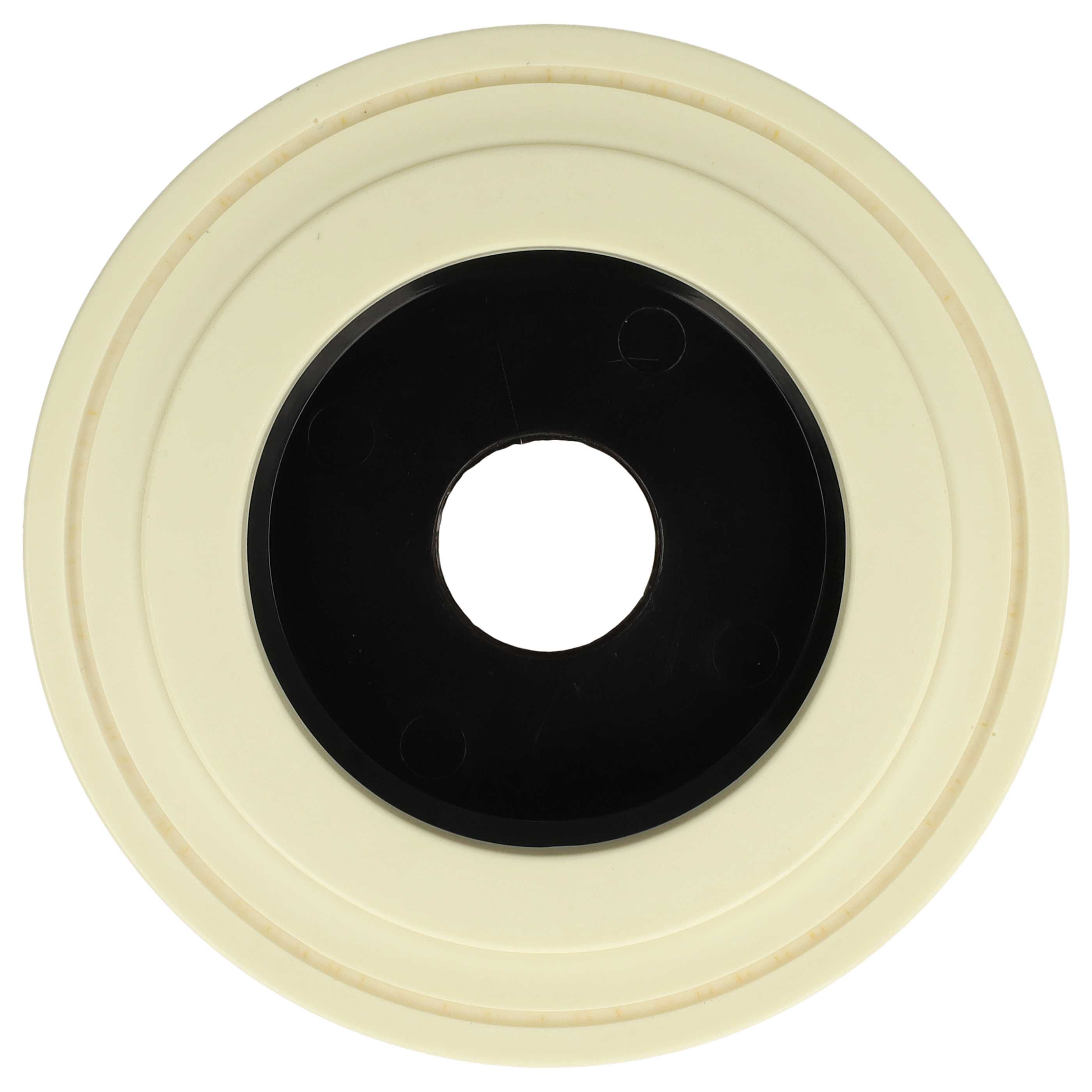 4x Filtro reemplaza Kärcher 6.414-789.0, 6.414-789 para aspiradora TackLife, amarillo / marrón