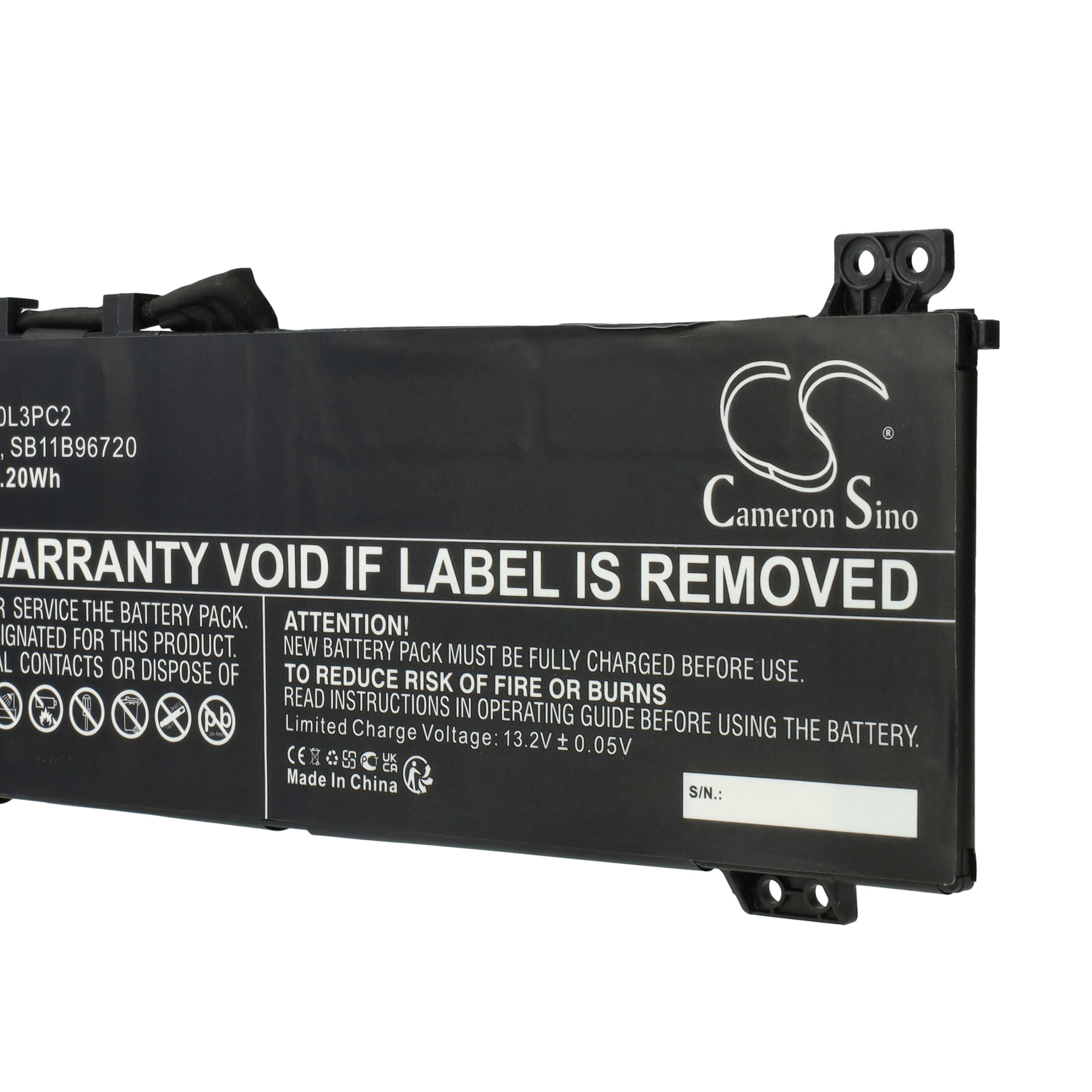 Akumulator do laptopa zamiennik Lenovo 5B11B96718, 5B11B96719, L20C3PC2, 5B11B96715 - 3750 mAh 11,55 V LiPo